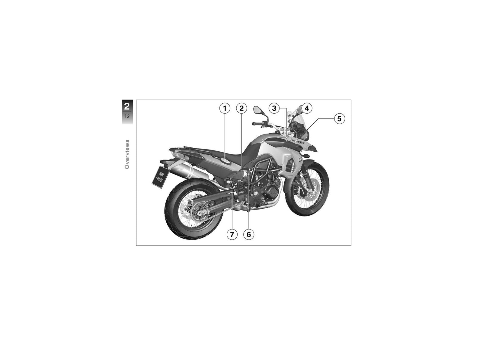 BMW F 800 GS Motorcycle Owners Manual 2008 - STEEL WIRE BOUND - TOUGH COVERS