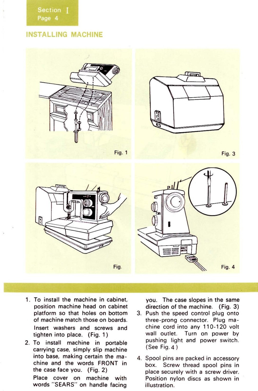 KENMORE 15819400 1940 1941 Zig Zag Sewing Machine Manual, FOLDOUTS