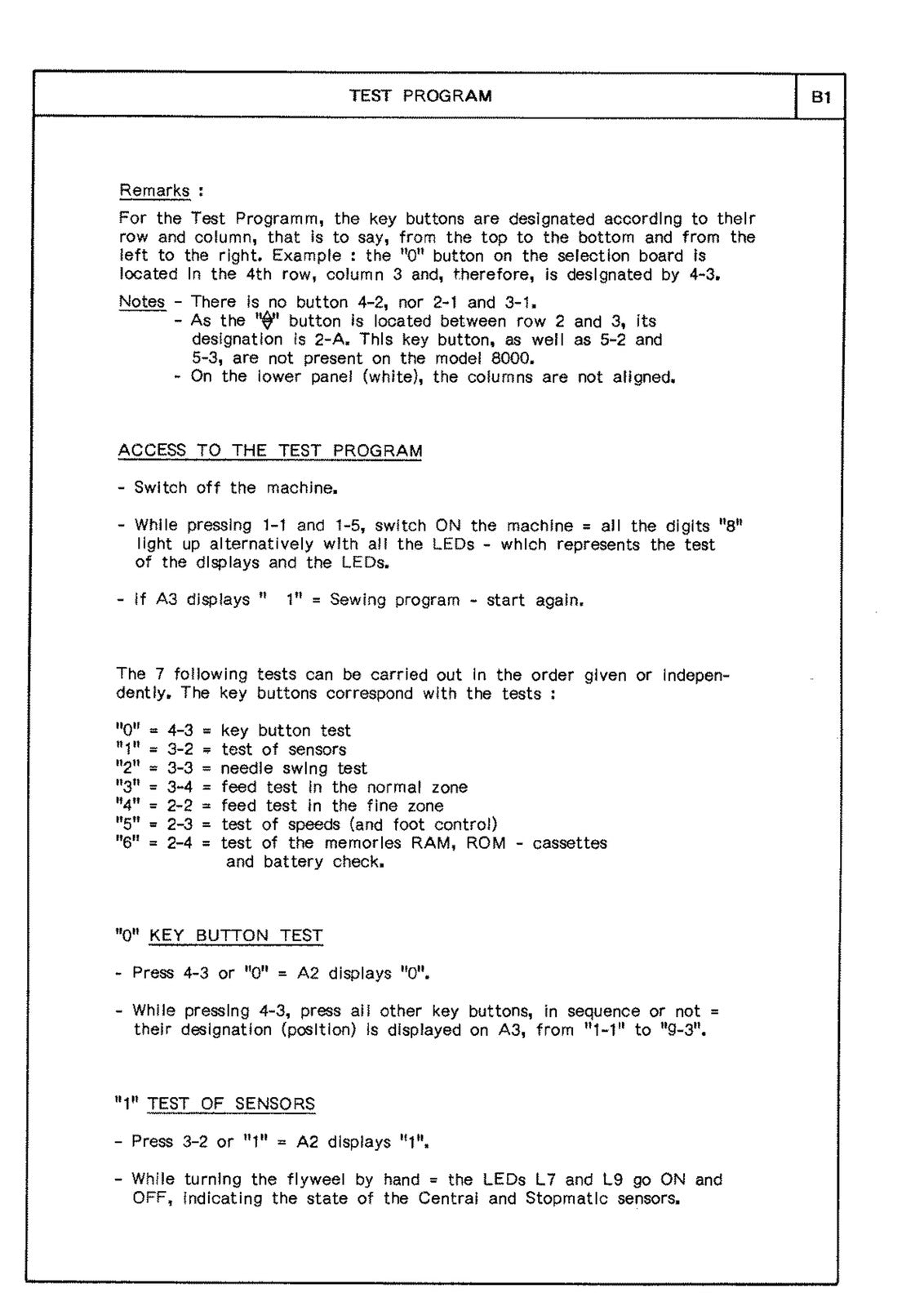 ELNA 8000 9000 Diva SERVICE MANUAL - STEEL WIRE BOUND - PROTECTIVE COVERS