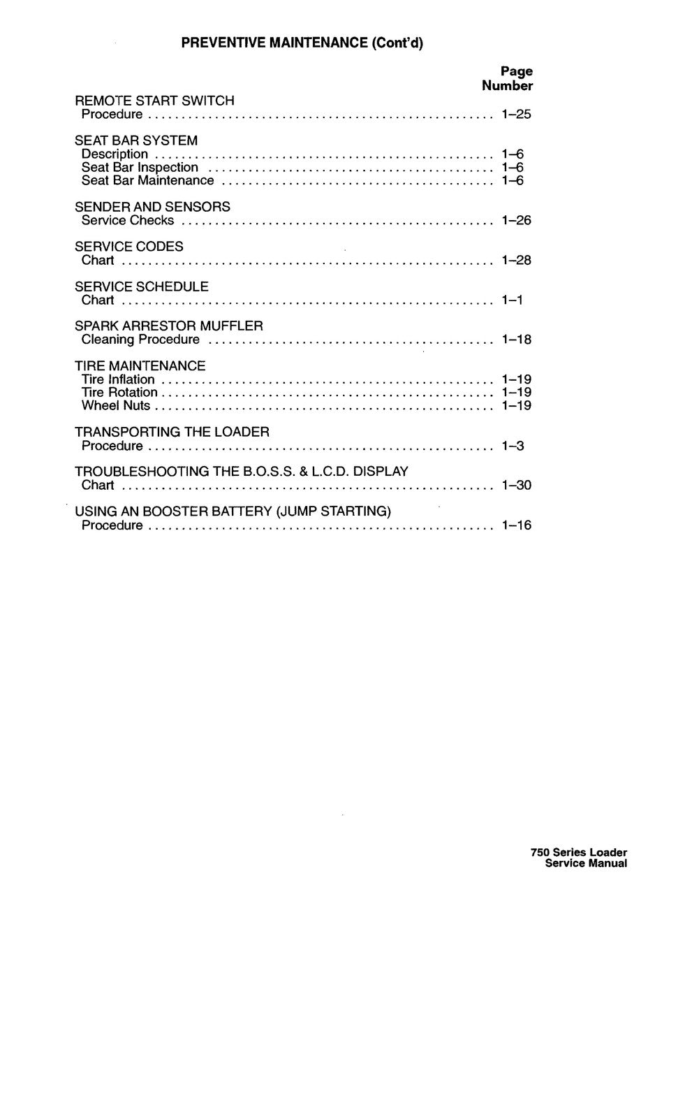BOBCAT 753 Service Manual - BOUND - COVERS - XL FOLDOUT PAGES