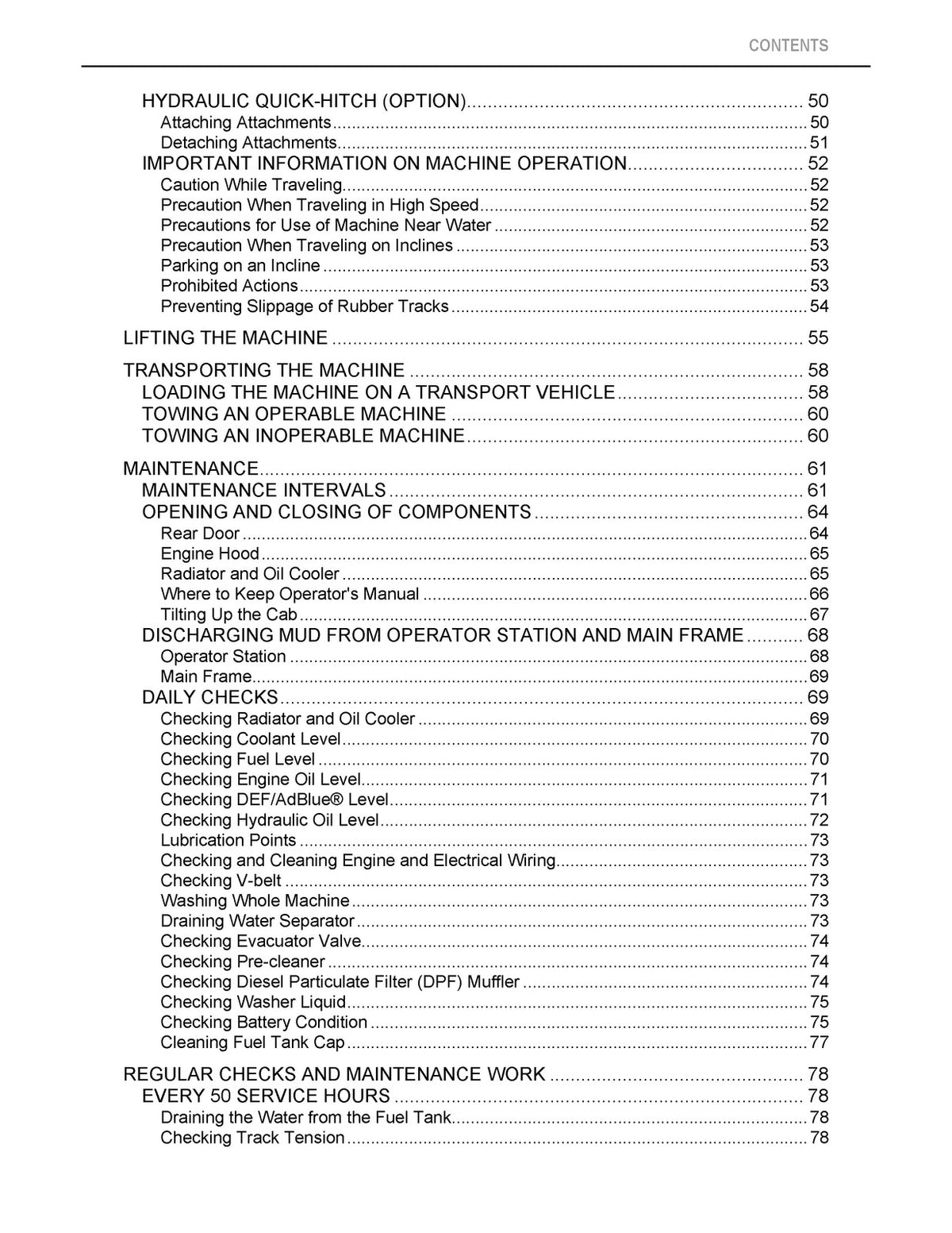 KUBOTA SVL95-2S SVL97-2 Track Loader Operators Manual BUNDLE - WIRE BOUND