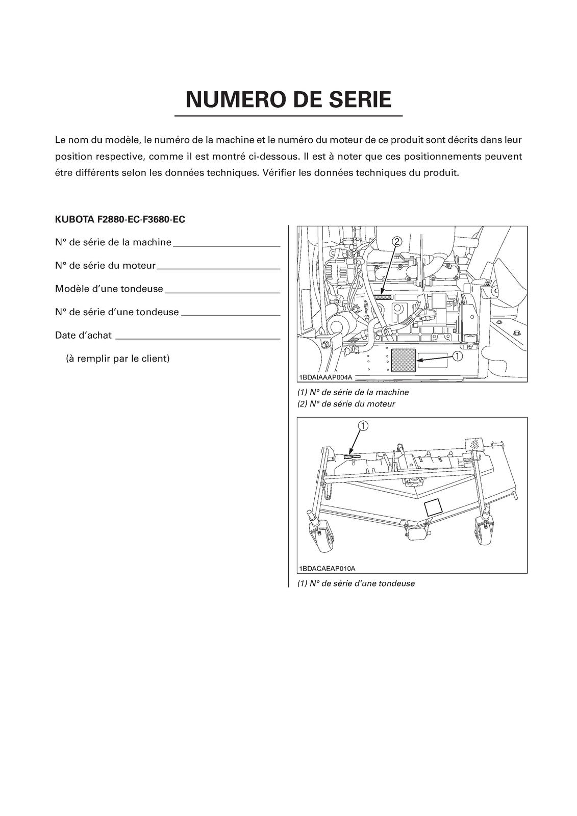 KUBOTA F2880-EC F3680-EC Illustrated Parts List Manual 2014 - WIRE BOUND