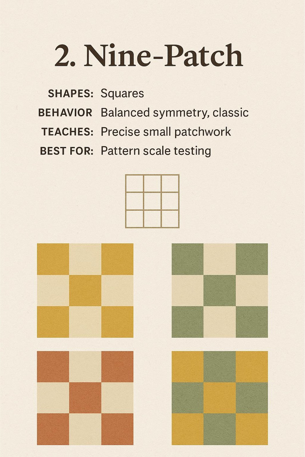 PATCHWORK Block Templates Full Set Manual - STEEL WIRE BOUND - PROTECTIVE COVERS