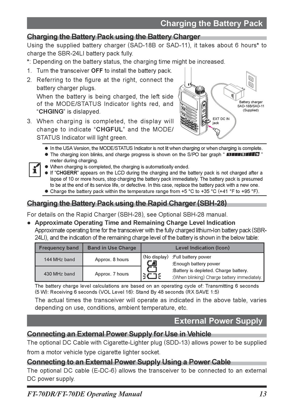 YAESU FT-70DR FT-70DE VX-6R Transceiver Operators Manual BUNDLE - WIRE BOUND