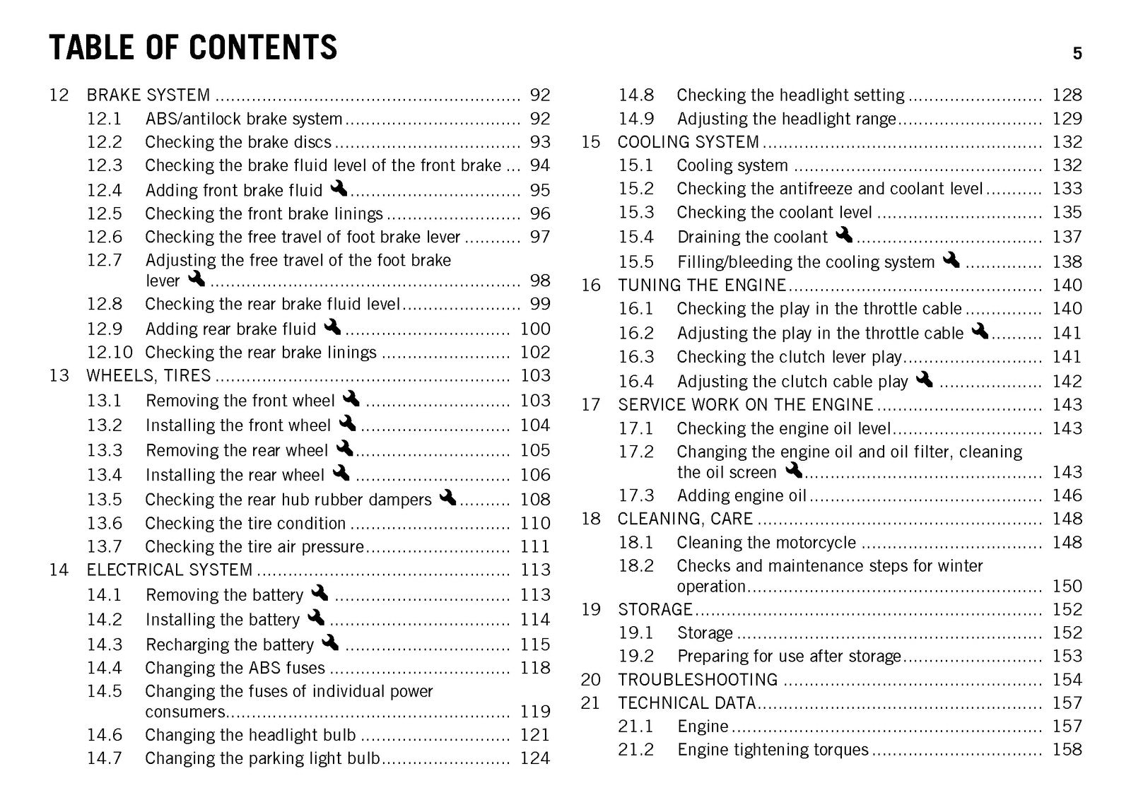 KTM 390 Duke EU AUS MAL Owners Manual 2013 - STEEL WIRE BOUND - TOUGH COVERS