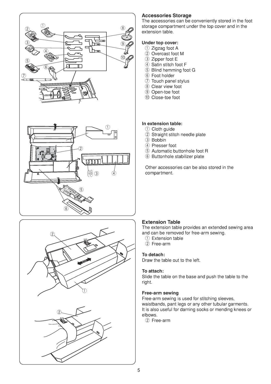 JANOME Horizon Memory Craft Special Edition 8900QCP Instruction Manual - BOUND