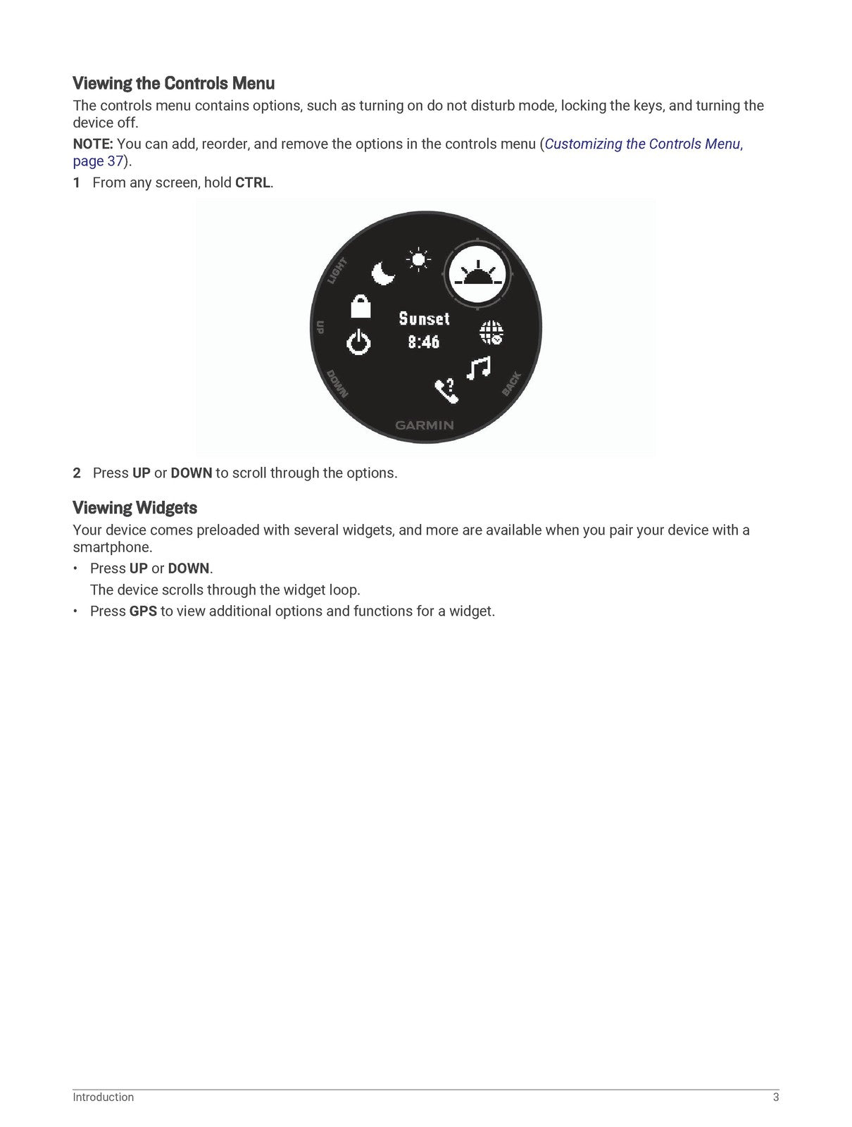 GARMIN Instinct Owners Manual 2018 - STEEL WIRE BOUND - PROTECTIVE COVERS