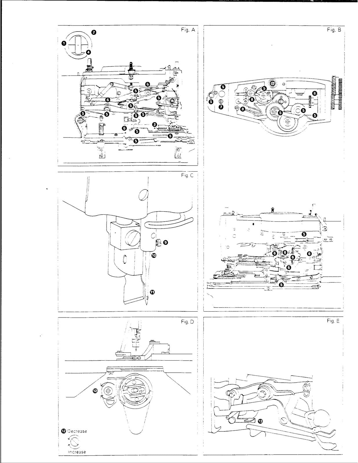 SINGER 271K Sewing Machine Service Manual - STEEL WIRE BOUND - PROTECTIVE COVERS