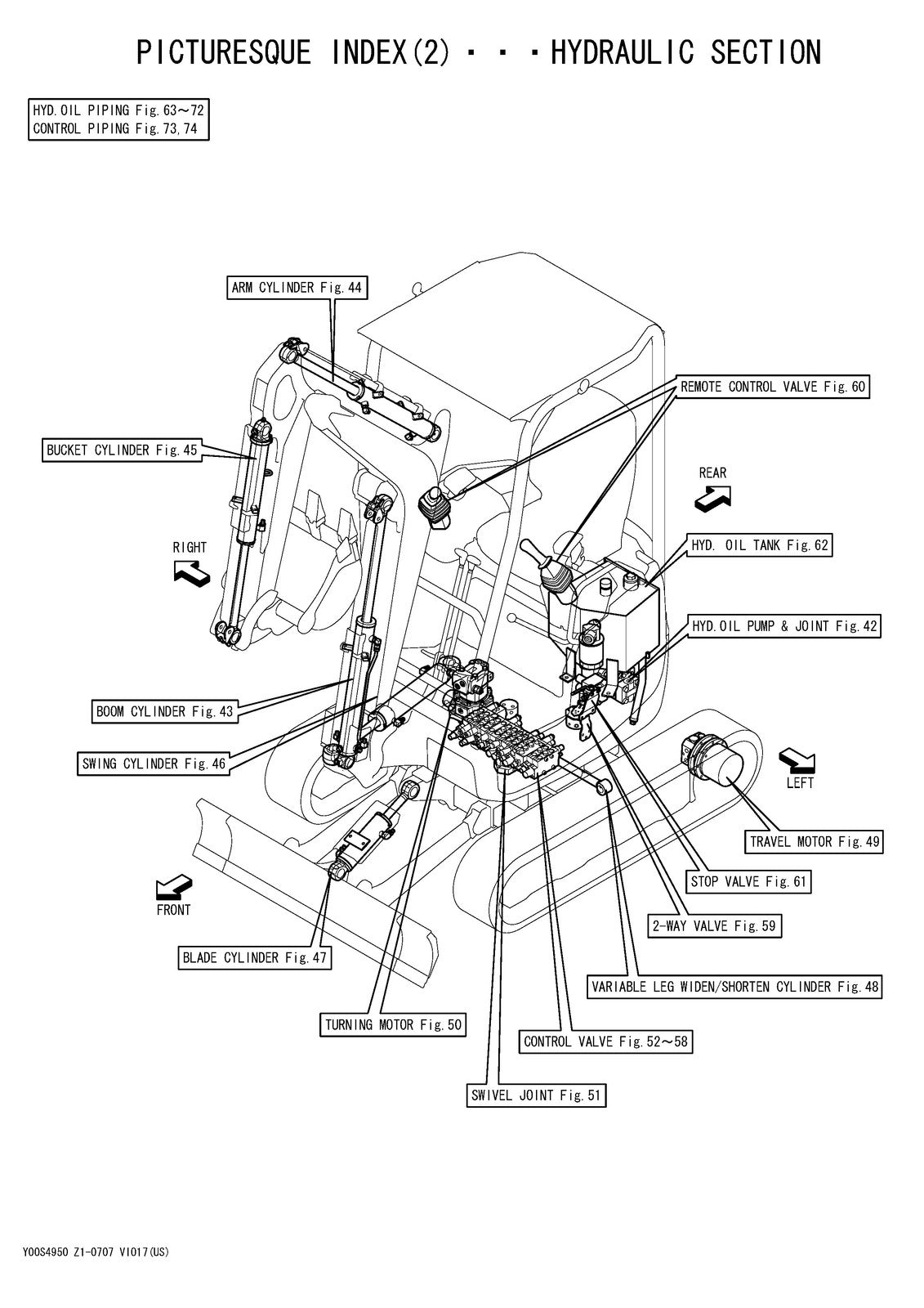 YANMAR ViO17 Excavator Parts Catalog Manual 2013 - WIRE BOUND - TOUGH COVERS