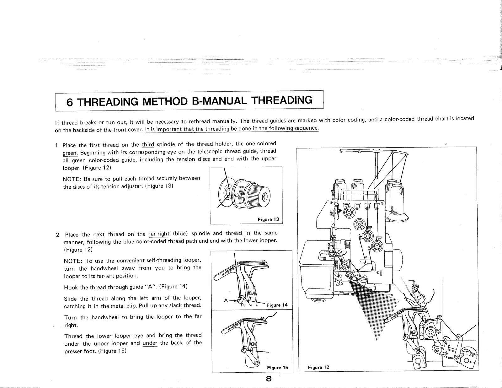 BABY LOCK BL4-428 Serger Instruction Manual - STEEL WIRE BOUND - TOUGH COVERS