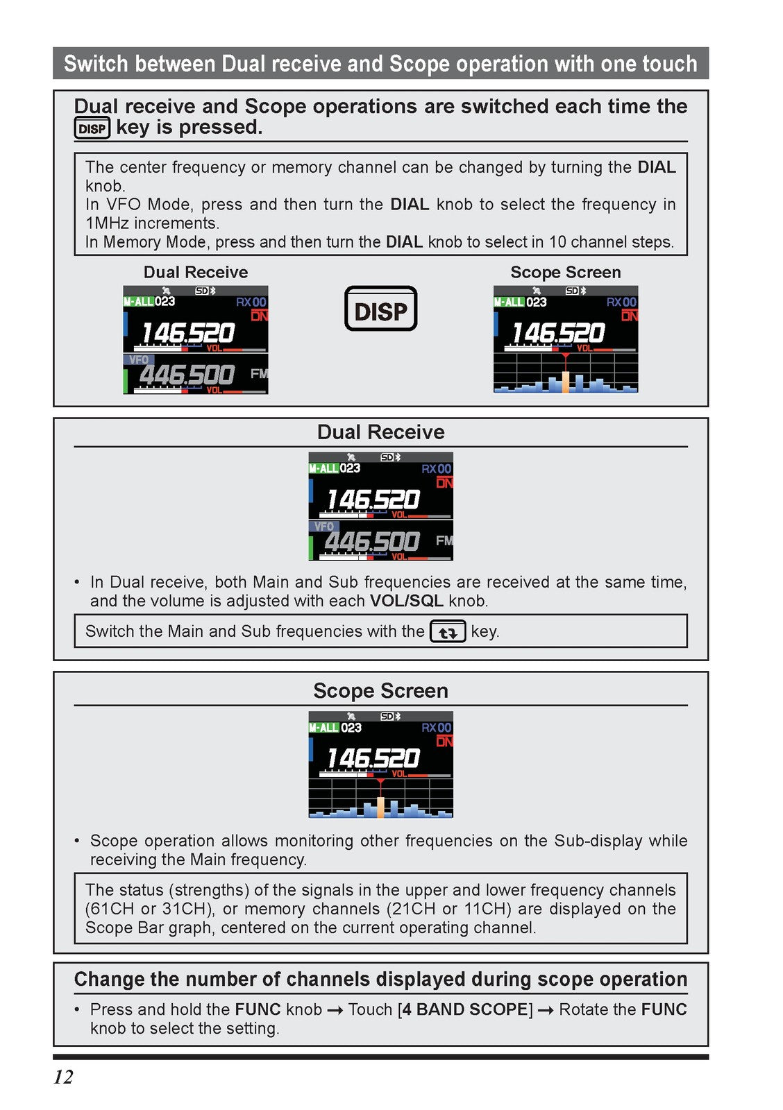 YAESU FTM-510DR 510DE C4FM FM 144 430MHz Dual Band Digital Operating Manual