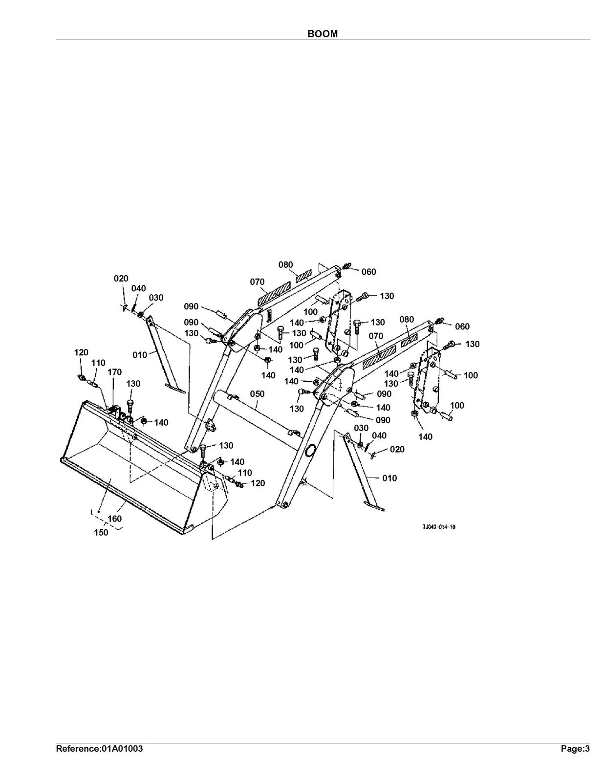 KUBOTA LA402 Loader Illustrated Parts List Manual - WIRE BOUND - TOUGH COVERS