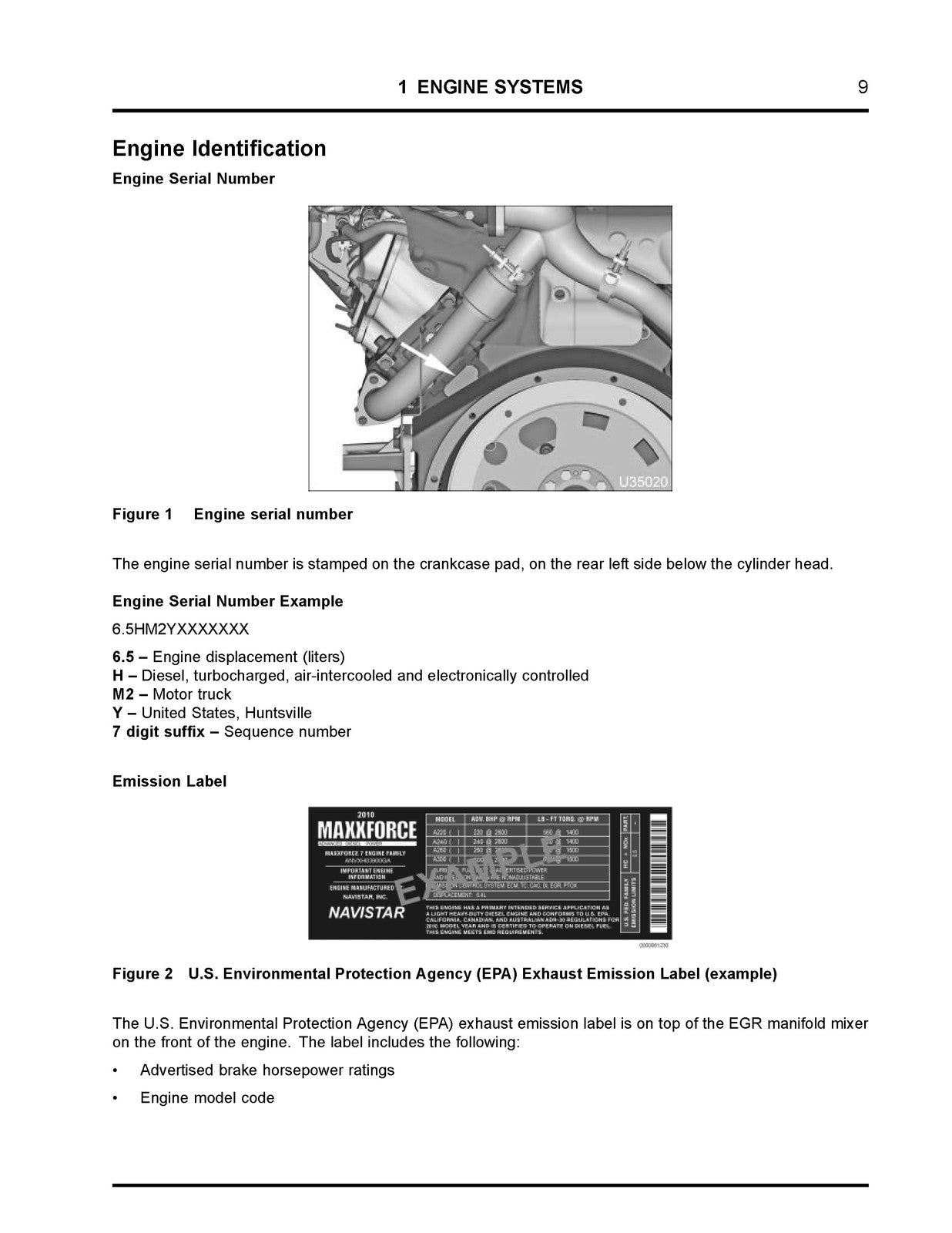 INTERNATIONAL MaxxForce 7 EPA10 Diagnostic Manual 2014 - WIRE BOUND - COVERS