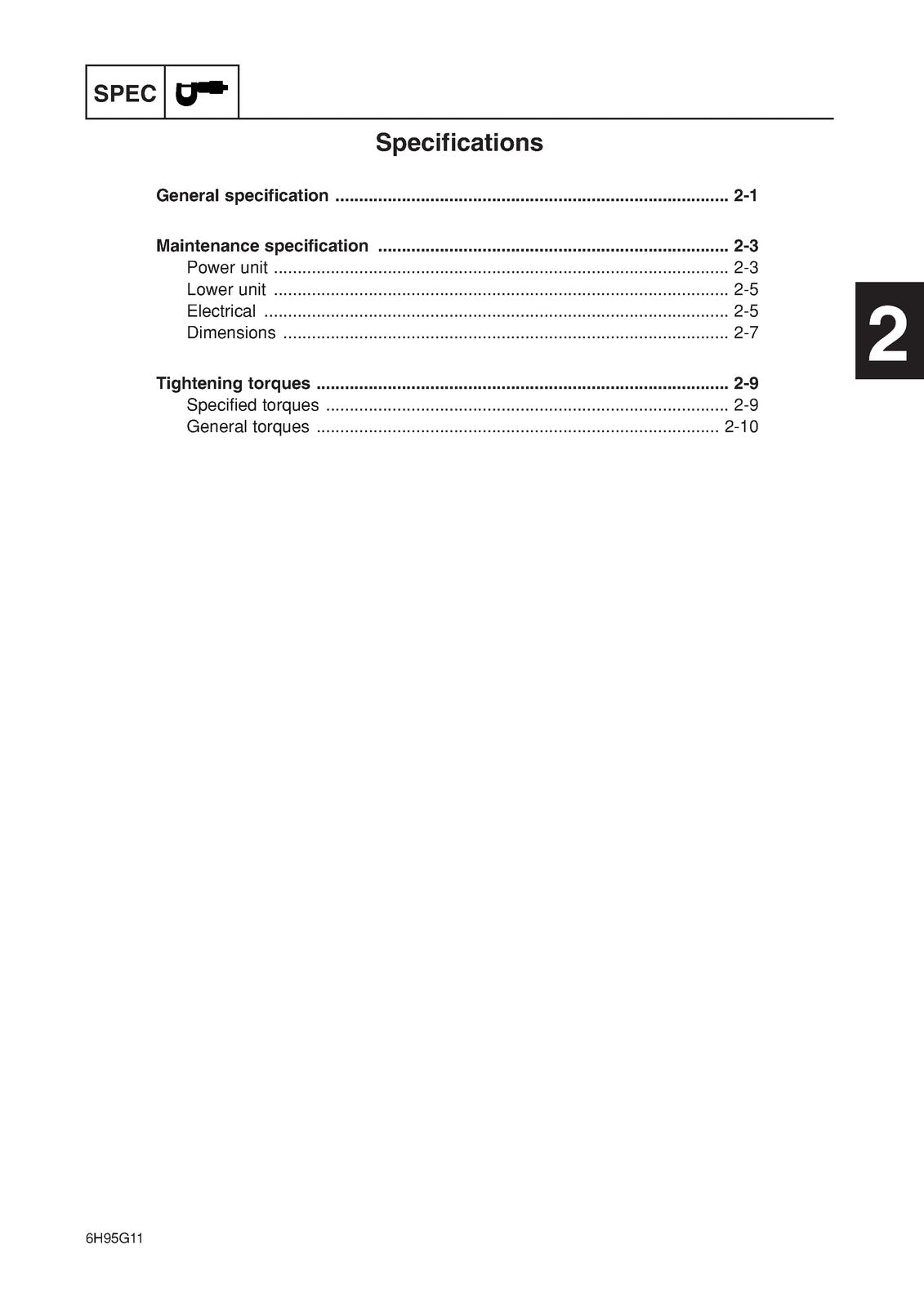 YAMAHA EK40G EK40J Outboard Service Manual - STEEL WIRE BOUND - TOUGH COVERS