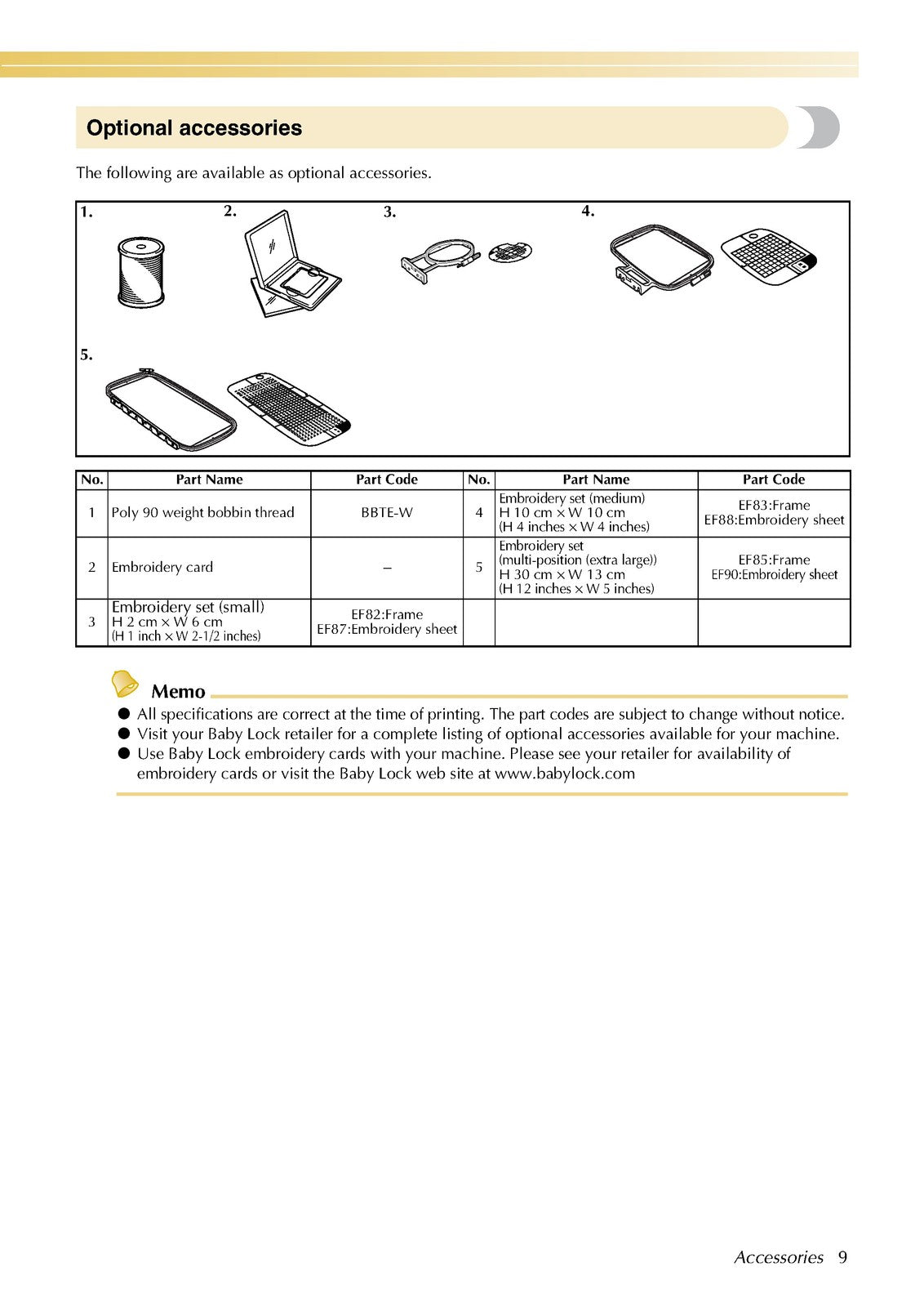 BABY LOCK Emore BLMR Embroidery Machine Instruction Manual - WIRE BOUND - COVERS