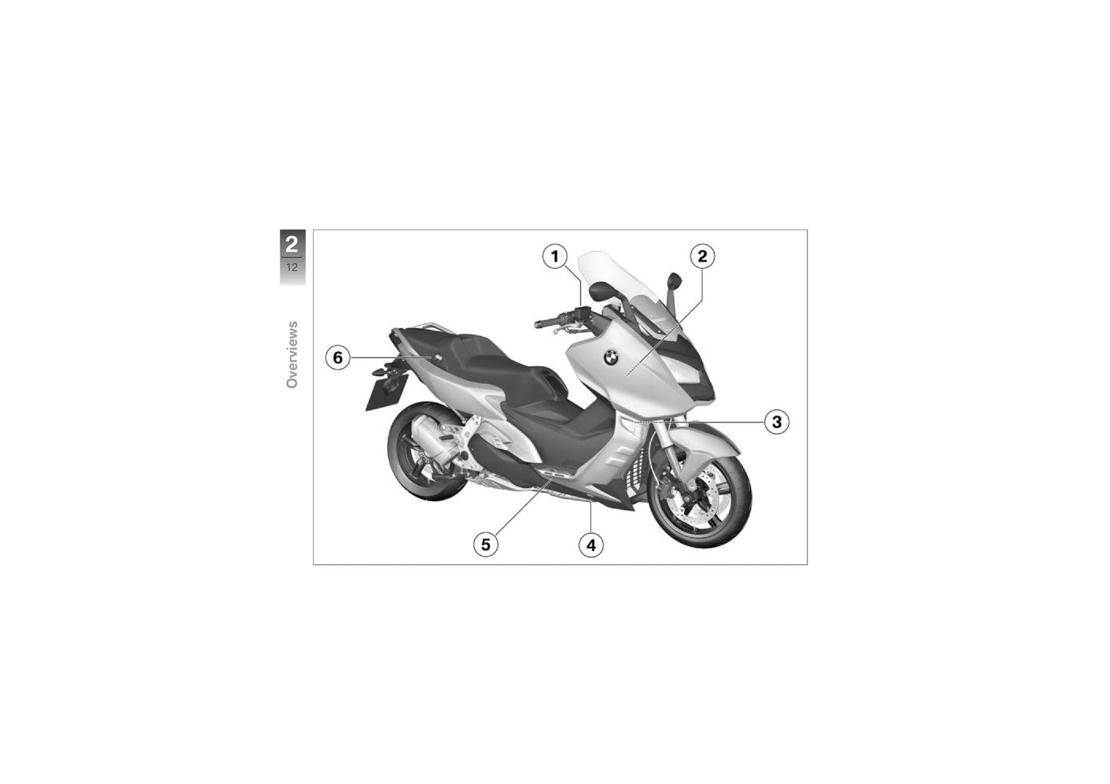 BMW C 600 Sport Maxi-Scooter Riders Manual - STEEL WIRE BOUND - TOUGH COVERS