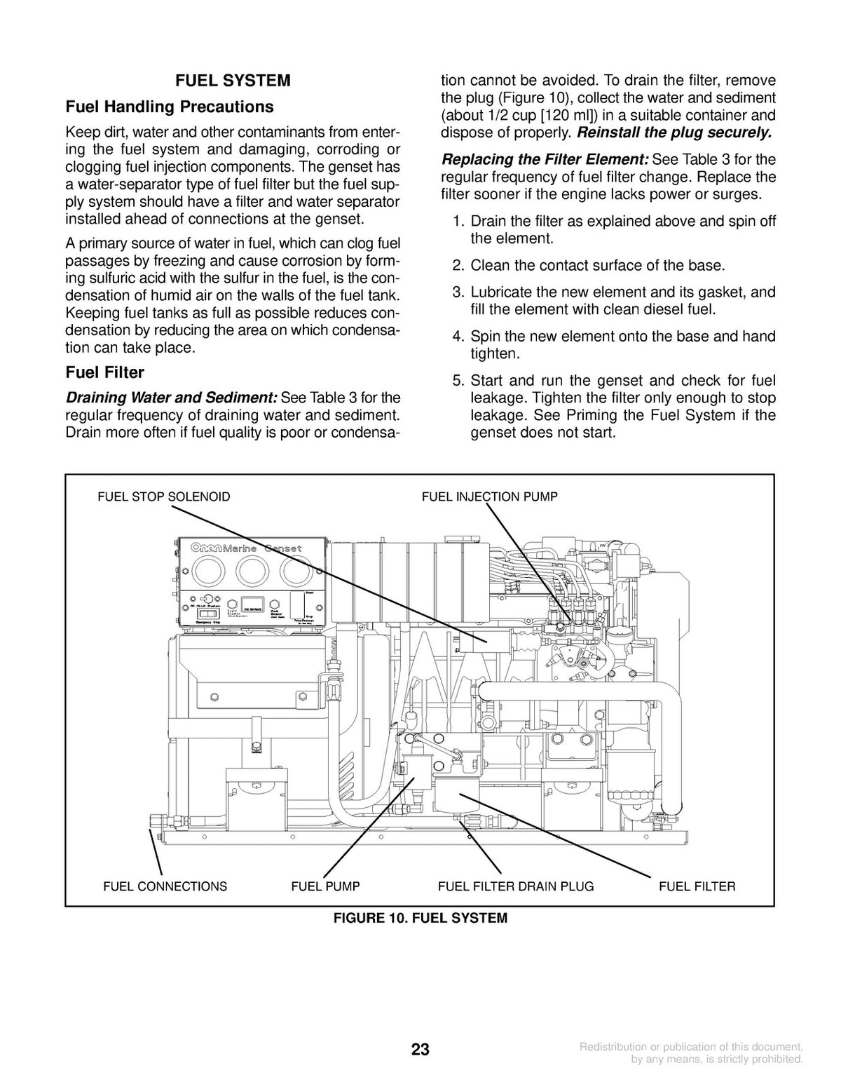 ONAN MDKAL MDKAA MDKAB Marine Diesel Genset Service Manual - WIRE BOUND - COVERS
