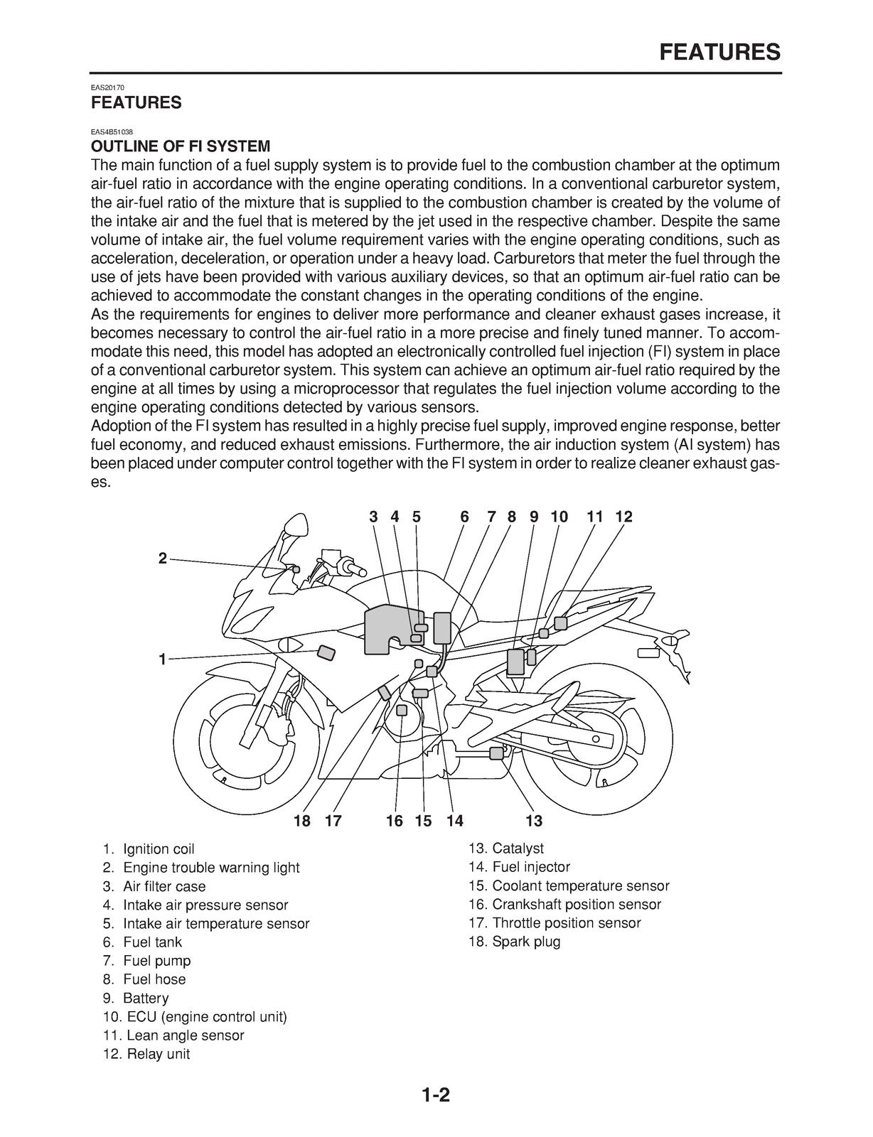 YAMAHA FZ6R FZ6RY Motorcycle Service Manual 2009 - BOUND - COVERS - XL FOLDOUTS