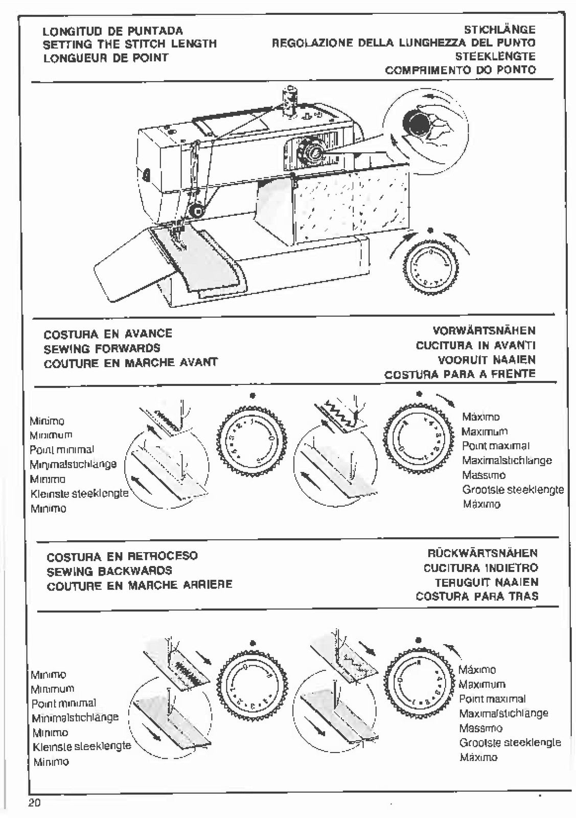 ALFA Capricho 1235 Sewing Machine Instruction Manual - WIRE BOUND - TOUGH COVERS