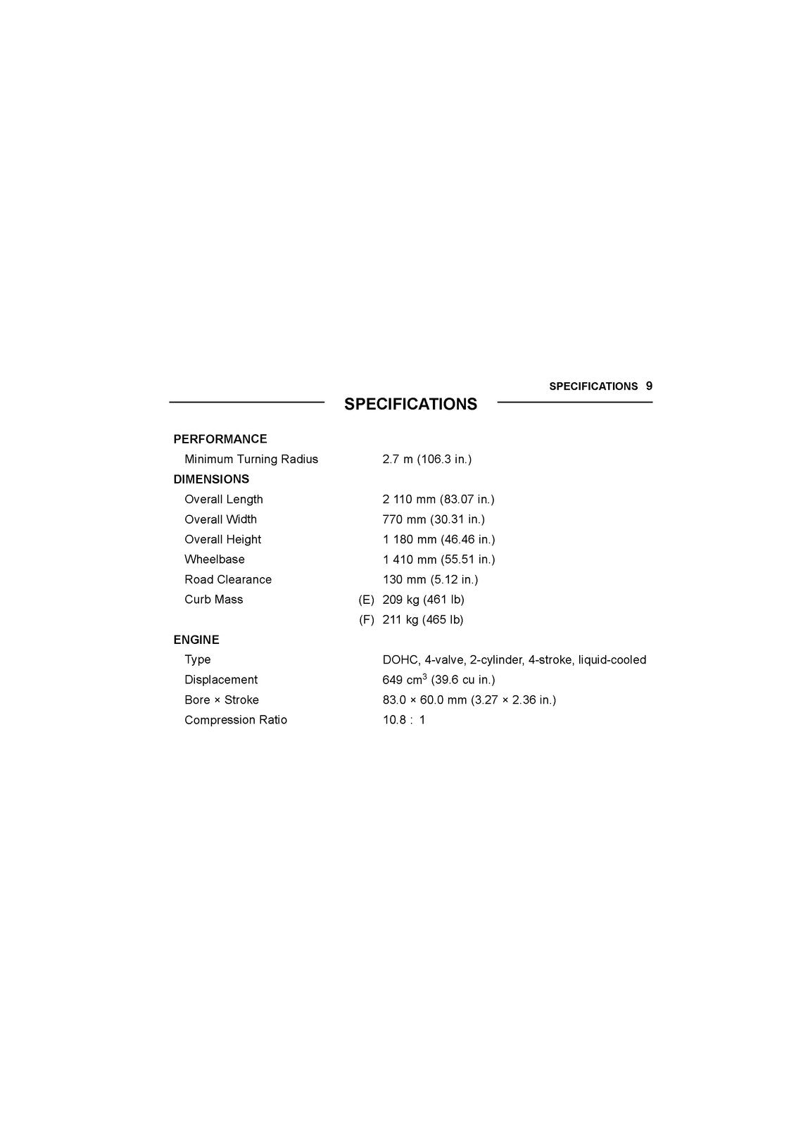 KAWASAKI Ninja 650 Owners Manual 2014 - STEEL WIRE BOUND - PROTECTIVE COVERS