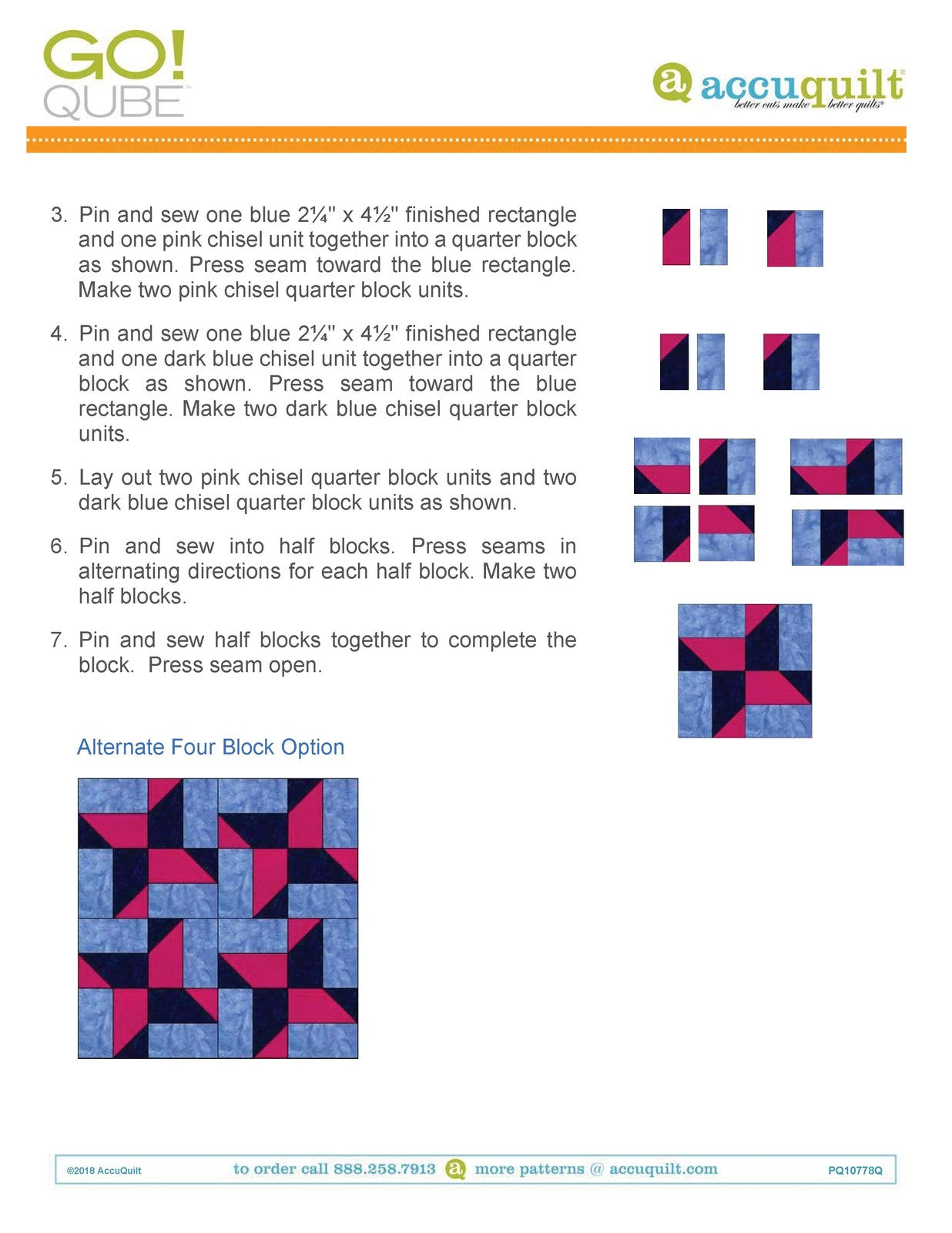 ACCUQUILT Go Qube 9" Corners - STEEL WIRE BOUND - PROTECTIVE COVERS