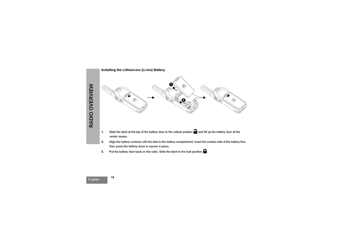 MOTOROLA DLR1020 DLR1060 Two-Way Radio User Guide Manual - WIRE BOUND - COVERS