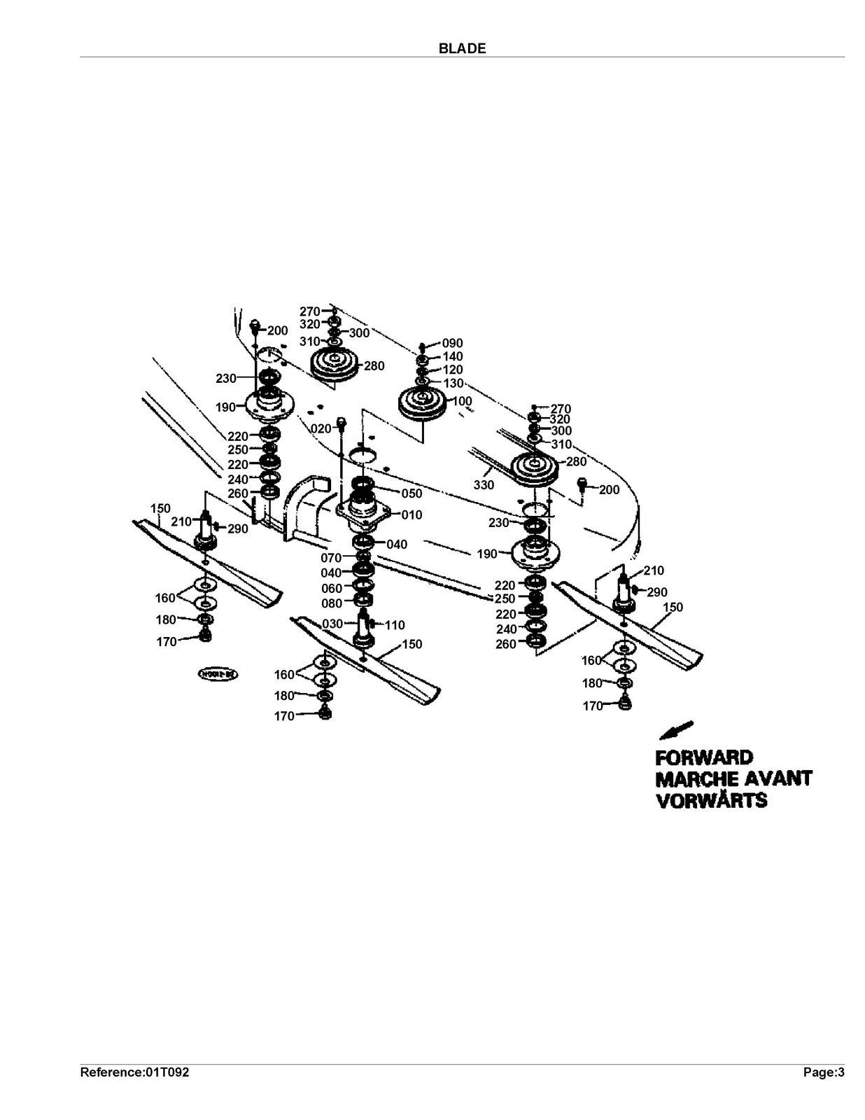 KUBOTA RC60-F20-F2000 Parts Manual - STEEL WIRE BOUND - PROTECTIVE COVERS