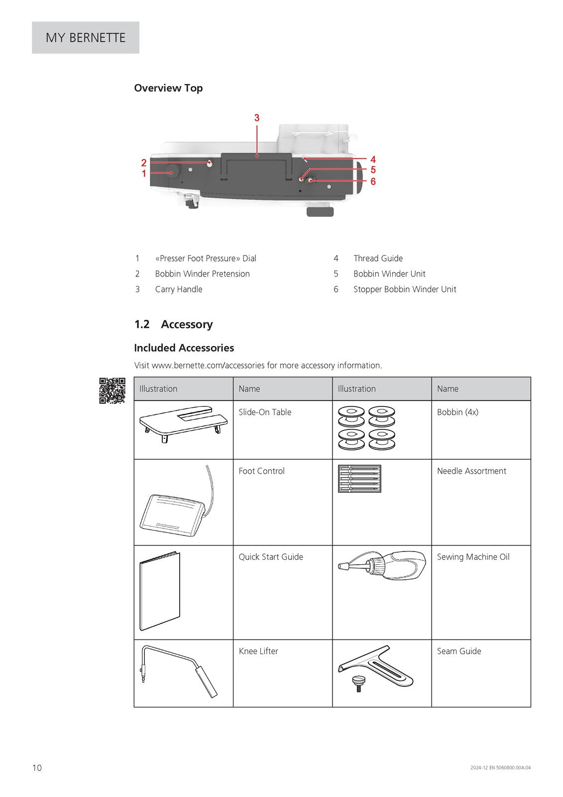 BERNINA Bernette B08 Straight Stitch User Manual - WIRE BOUND - TOUGH COVERS
