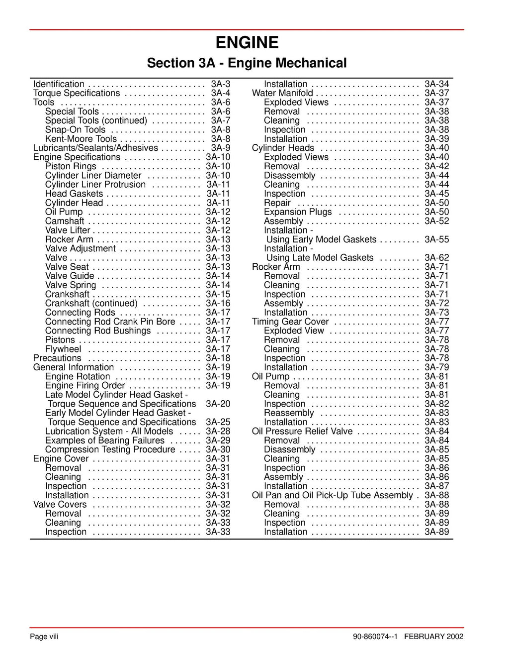 MERCURY MERCRUISER NO 22 MARINE IN-LINE DIESEL D28L D42L D-TRONIC - BOUND