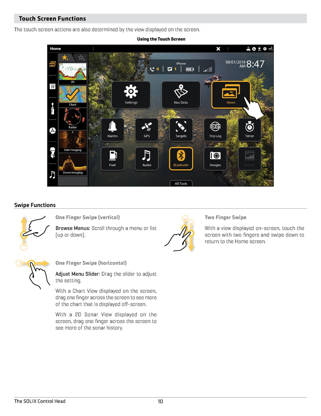 HUMMINBIRD SOLIX G1 G2 Operations Manual - STEEL WIRE BOUND - PROTECTIVE COVERS