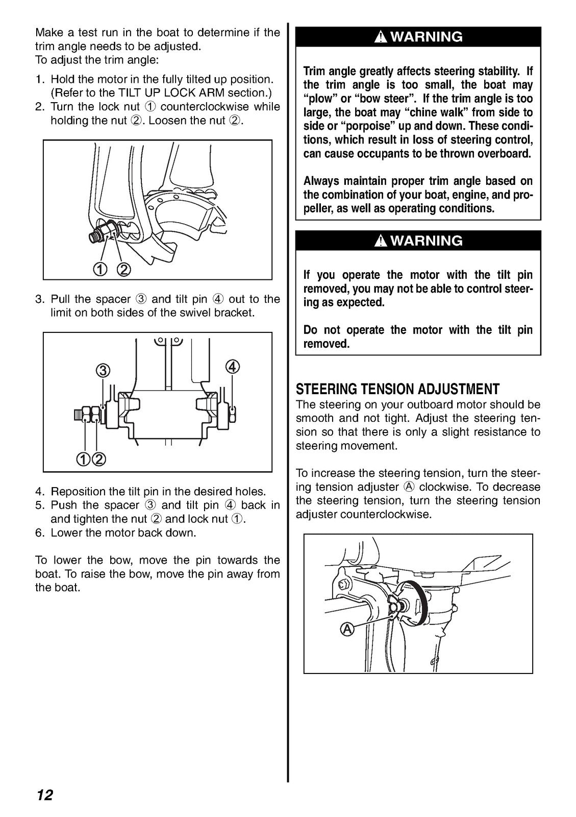 SUZUKI DF25 Outboard Owners Manual - STEEL WIRE BOUND - PROTECTIVE COVERS