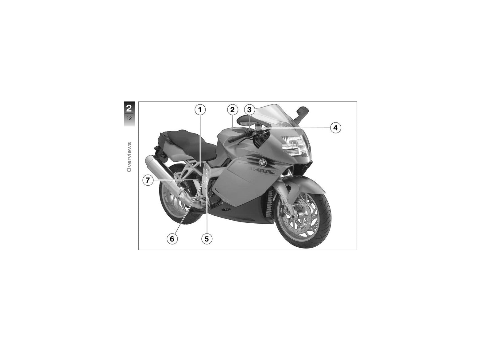 BMW K1200S Motorcycle Riders Manual 2 - STEEL WIRE BOUND - PROTECTIVE COVERS