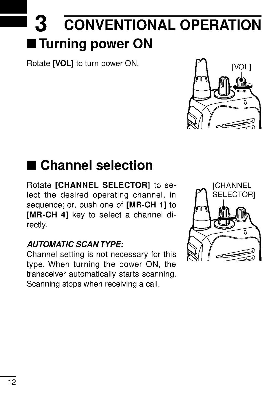 ICOM IC-F3011 IC-F3013 IC-F4011 IC-F4013 Transceiver Instruction Manual - BOUND