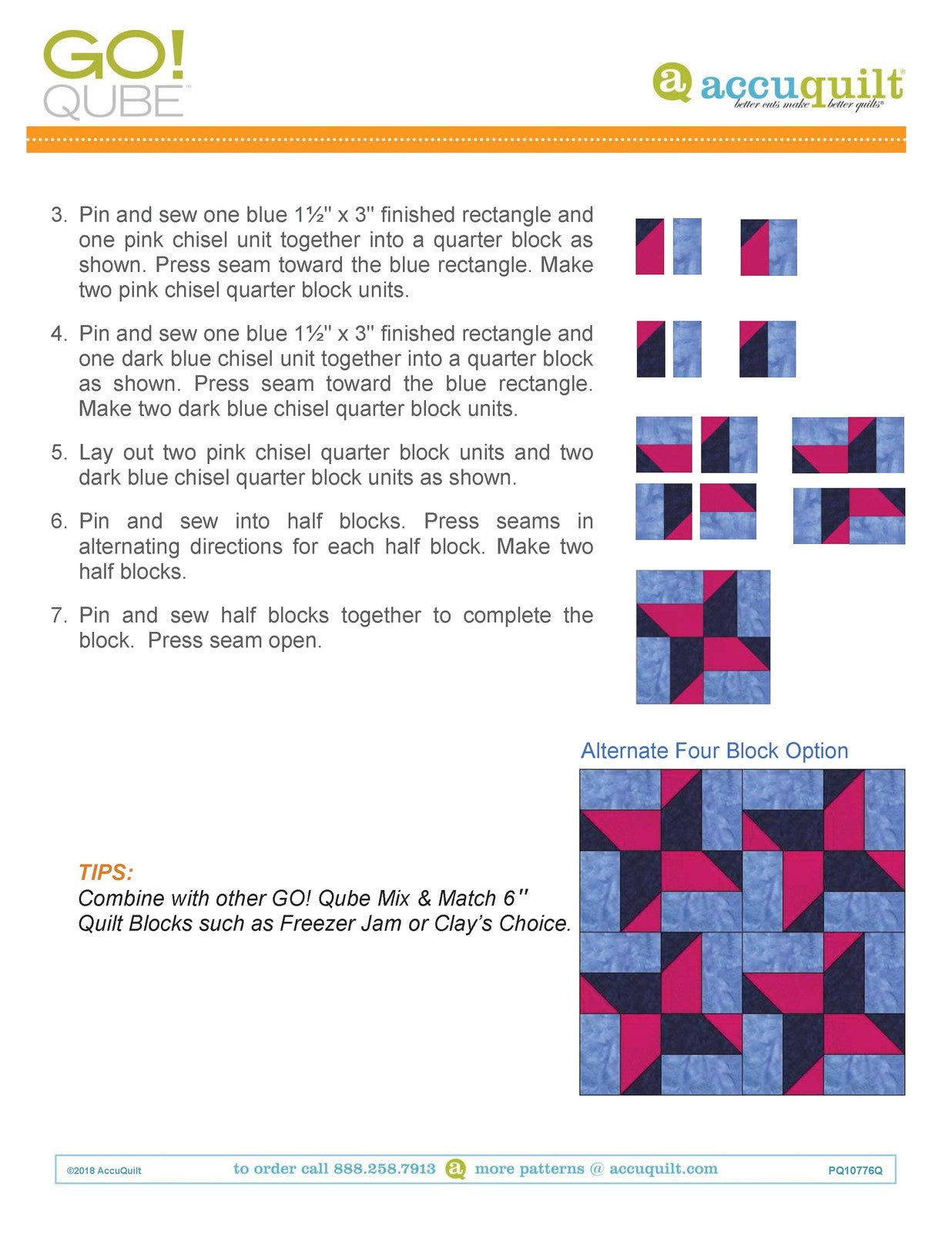 ACCUQUILT Go Qube 6" Corners - STEEL WIRE BOUND - PROTECTIVE COVERS