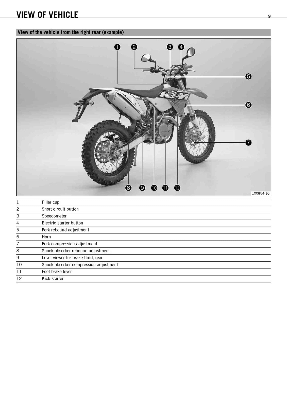 KTM 400 450 530 EXC XC-W Motorcycle Owners Manual 2011 - WIRE BOUND - COVERS