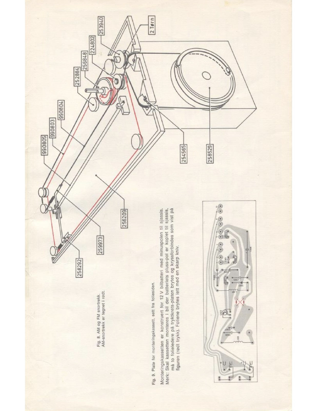 TANDBERG TP41 Portable 41 Service Manual - STEEL WIRE BOUND - PROTECTIVE COVERS