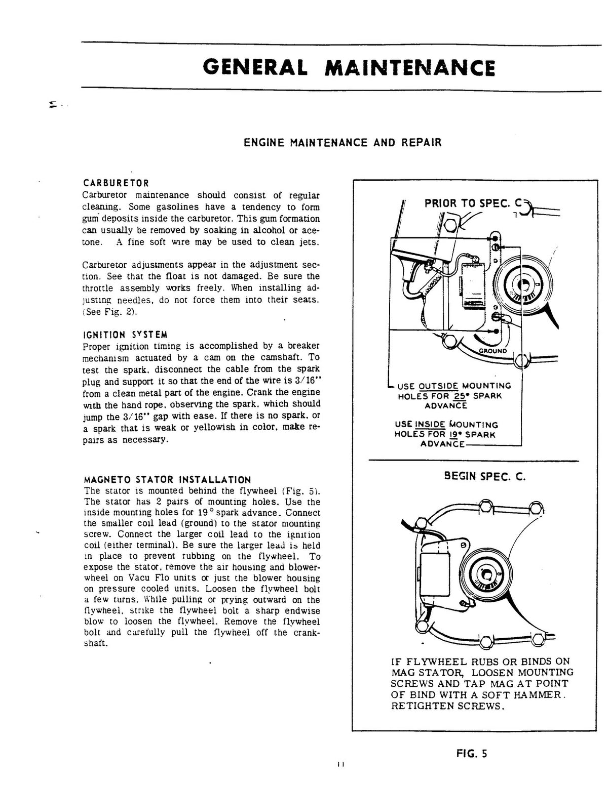 ONAN LK 601V To 15kV Generator Sets Service Manual 1986 - WIRE BOUND - COVERS