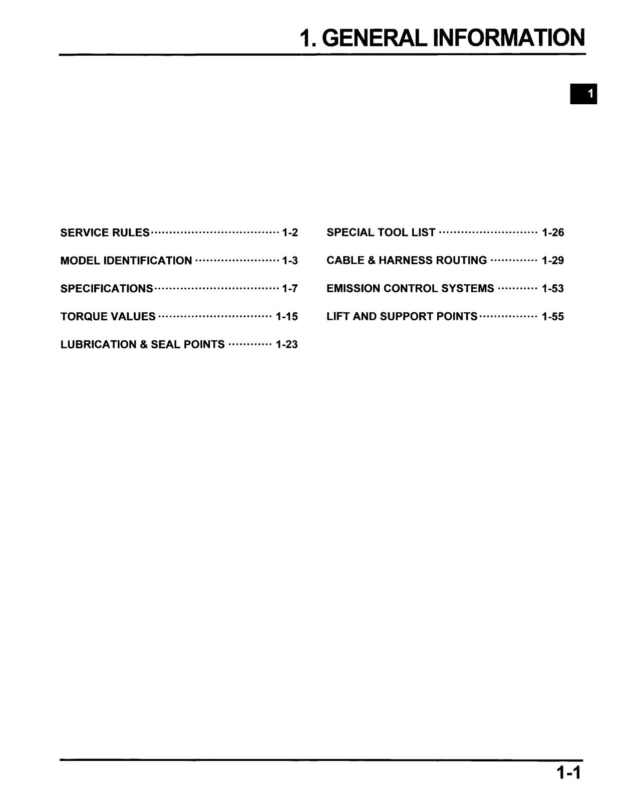 HONDA 1000 Service Manual 2022-2024 - BOUND - COVERS - XL FOLDOUT PAGES