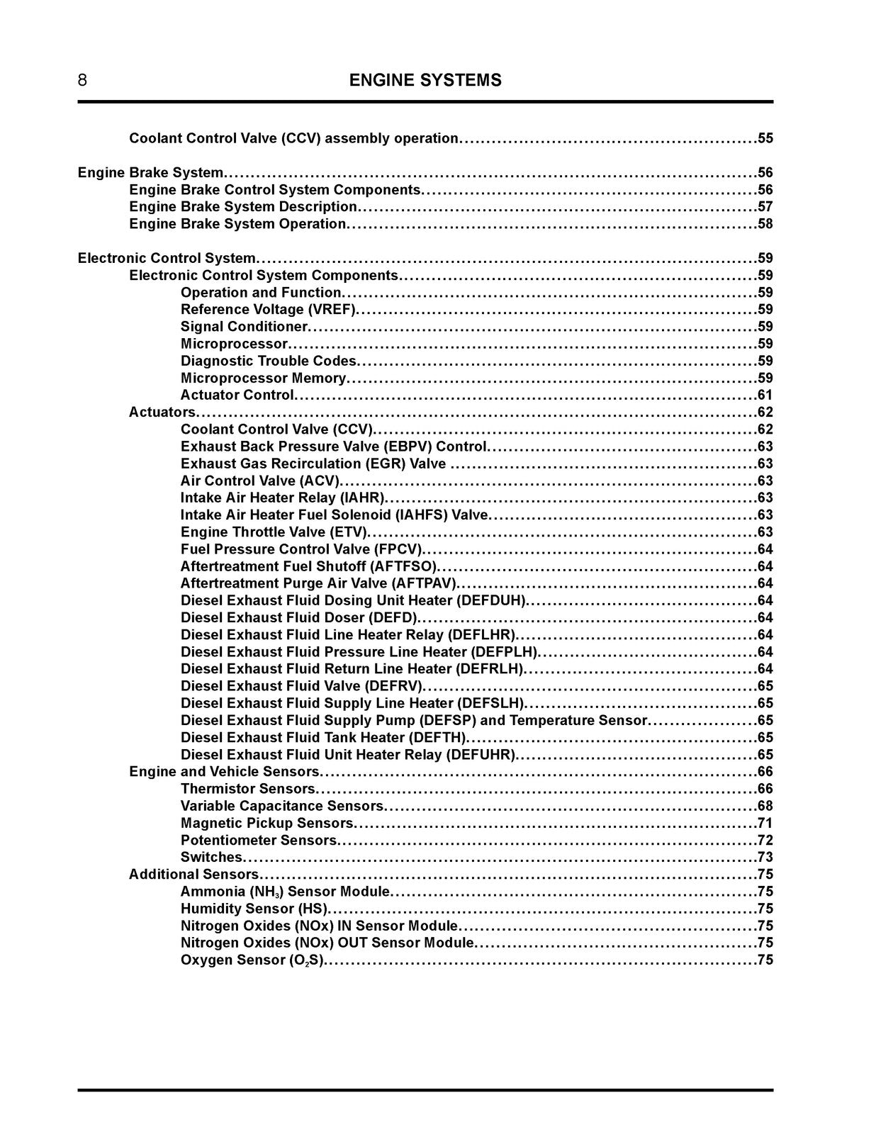 INTERNATIONAL N13 EPA10 SCR Engine Service Manual 2015 - WIRE BOUND - COVERS