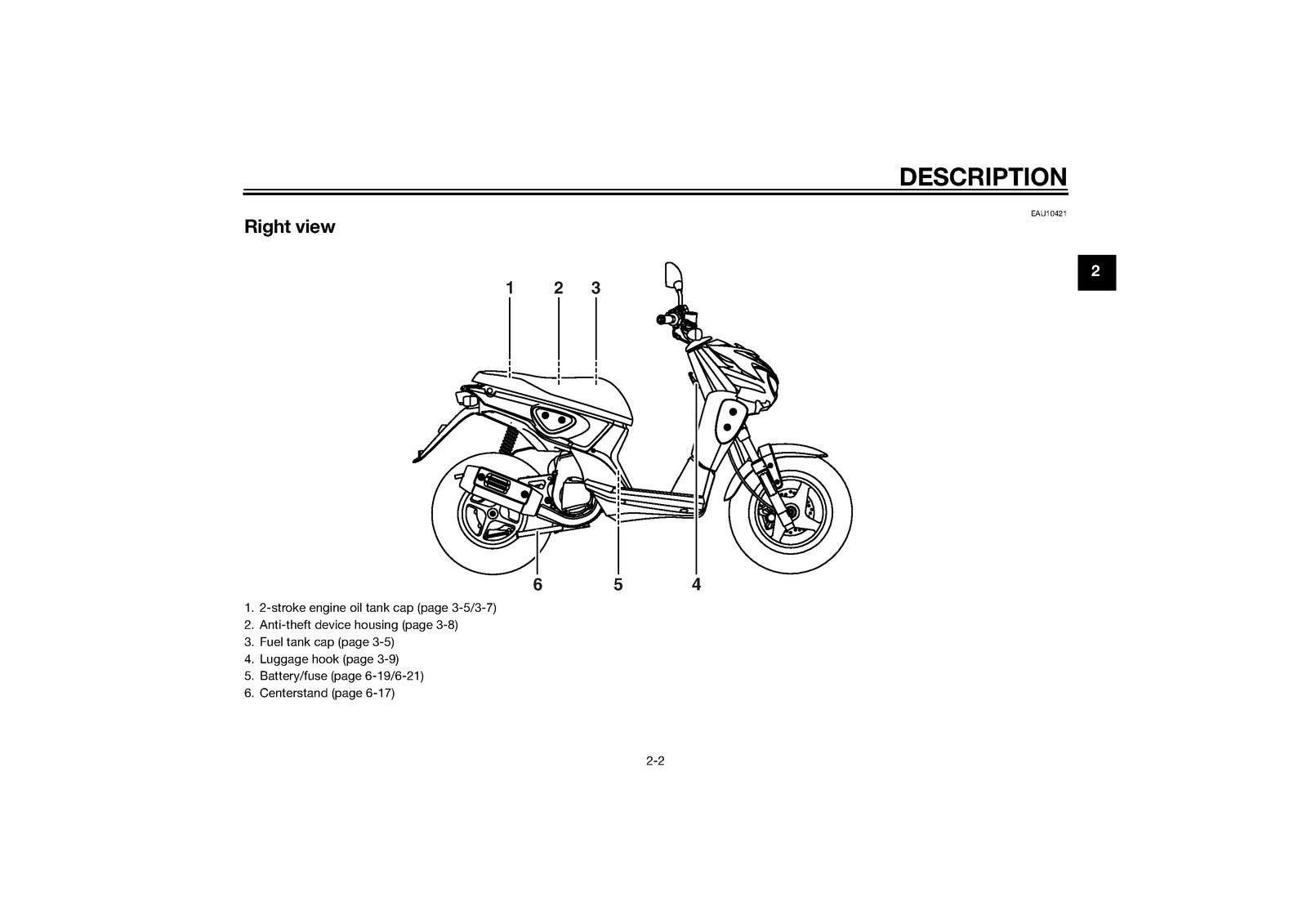 YAMAHA EW50N Scooter Owners Manual 2014 - STEEL WIRE BOUND - PROTECTIVE COVERS