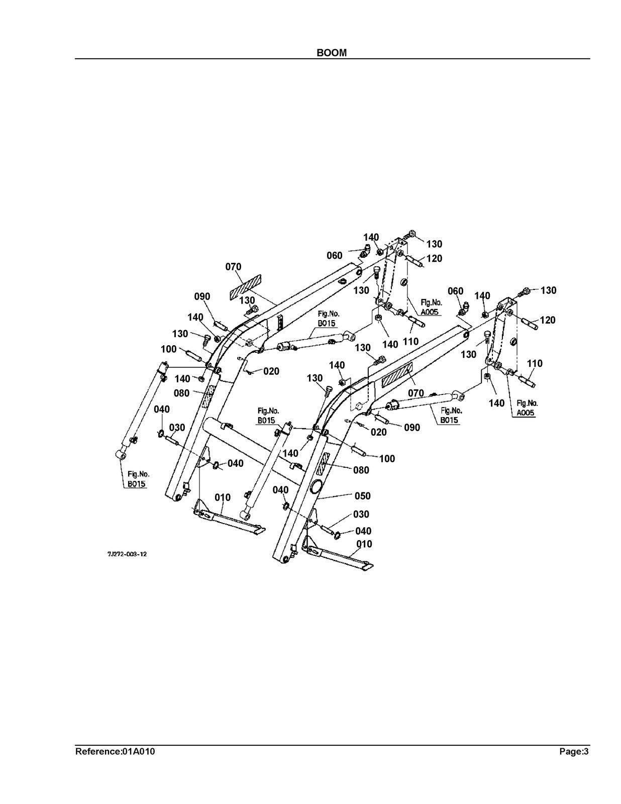 KUBOTA LA703 Loader Illustrated Parts List Manual - WIRE BOUND - TOUGH COVERS
