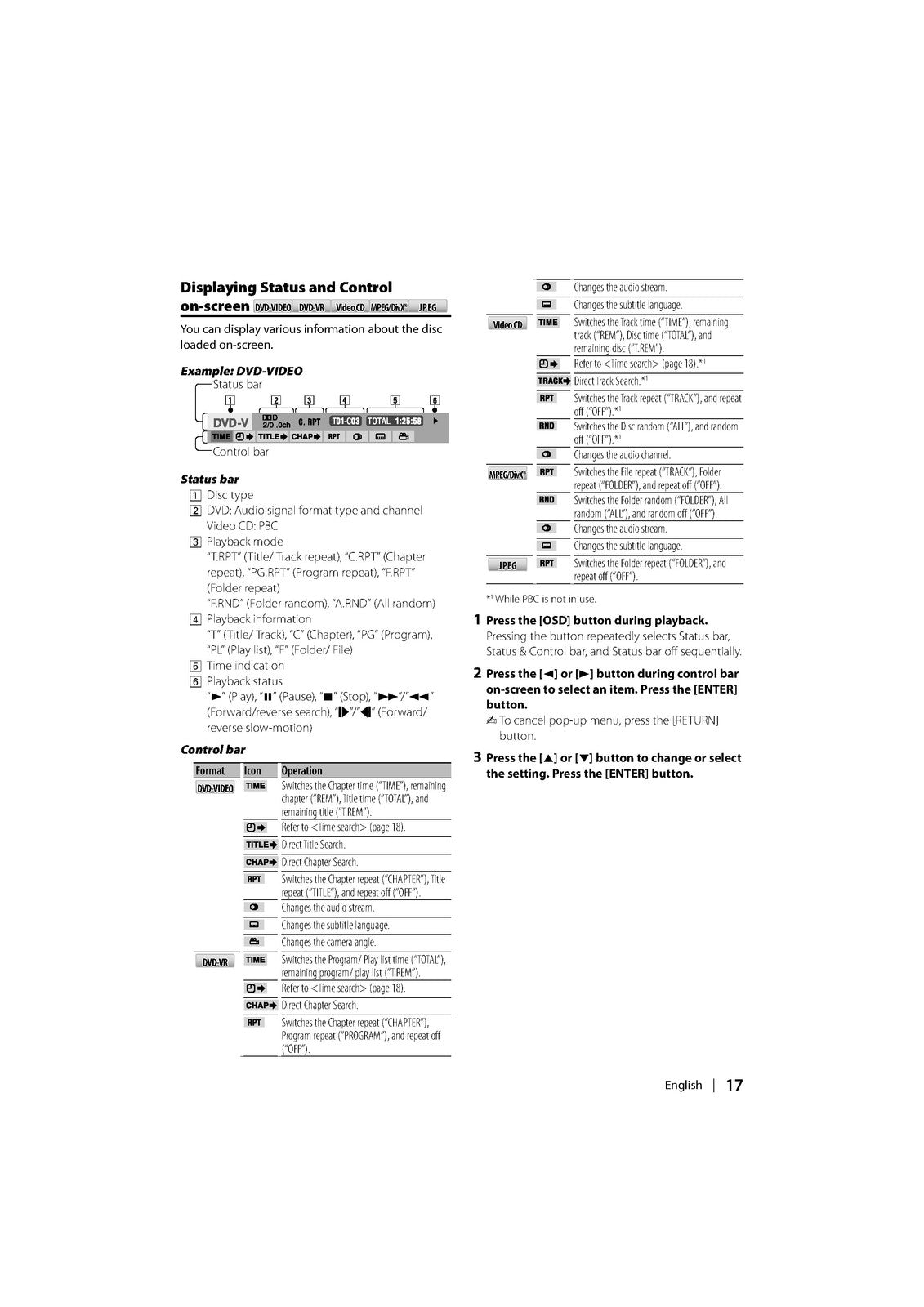 KENWOOD KDV-U4349 KDV-U4349M KDV-U4449 DVD Receiver Instruction Manual 2011