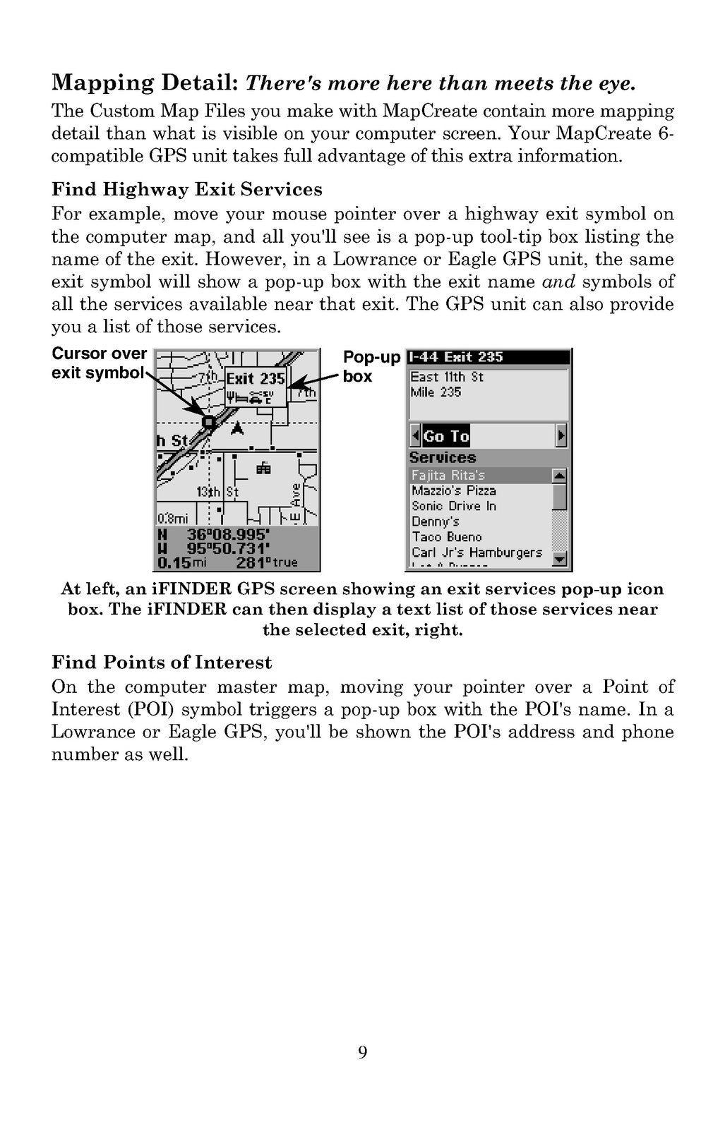 LOWRANCE electronic MapCreate 6 User Manual - STEEL WIRE BOUND - TOUGH COVERS