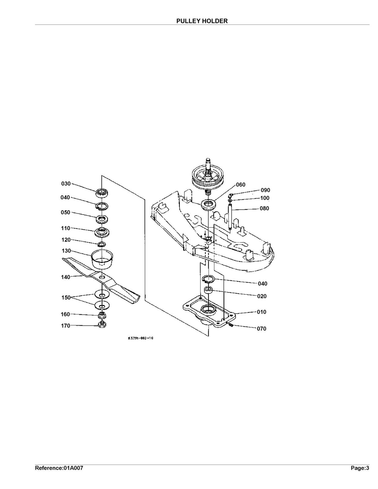 KUBOTA RC72-27B Parts Manual - STEEL WIRE BOUND - PROTECTIVE COVERS