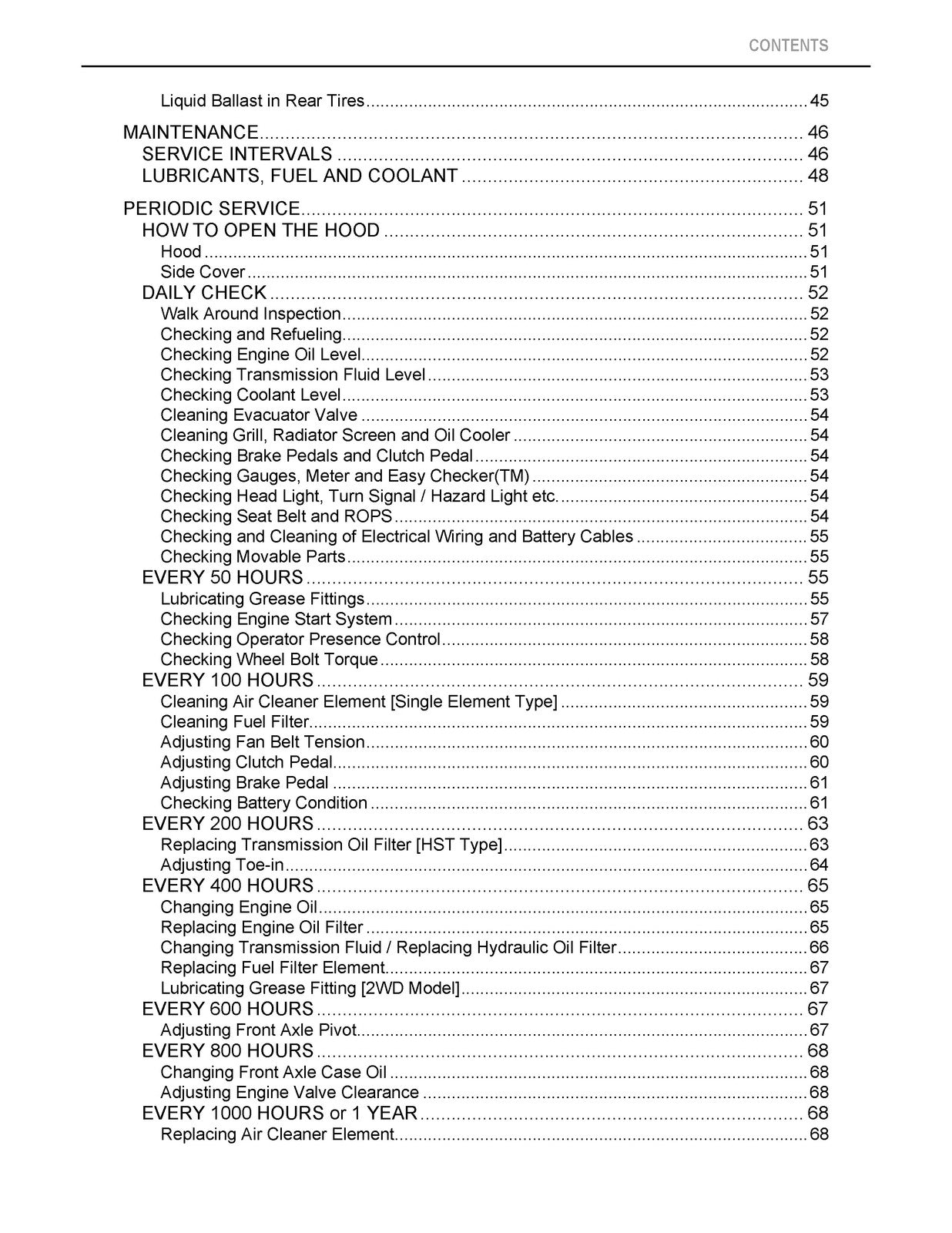 KUBOTA L2501 Tractor Operators & Service Manual BUNDLE - WIRE BOUND - COVERS