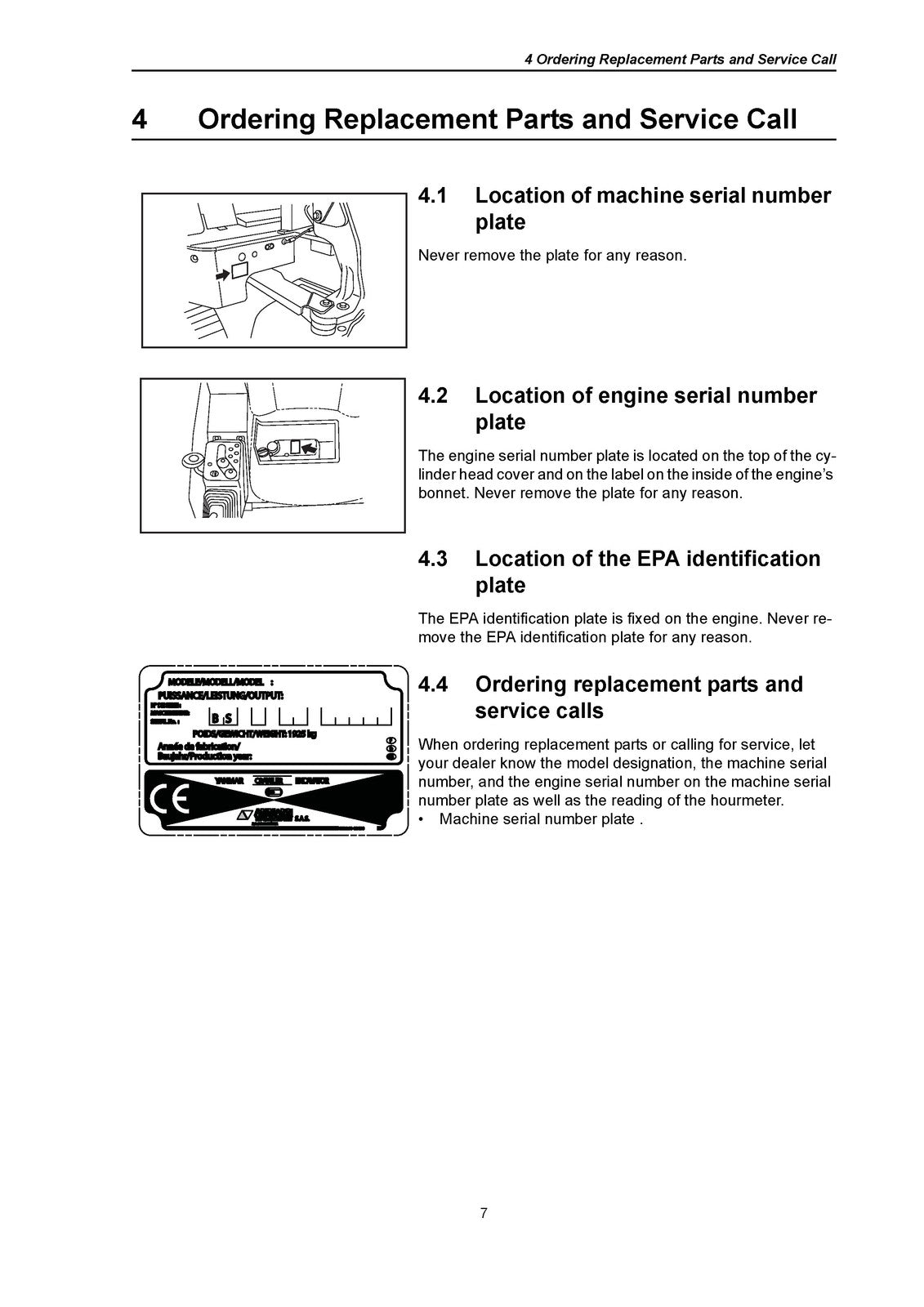 YANMAR ViO17  ViO57U Excavator Operation Maintenance Manual, FOLDOUTS