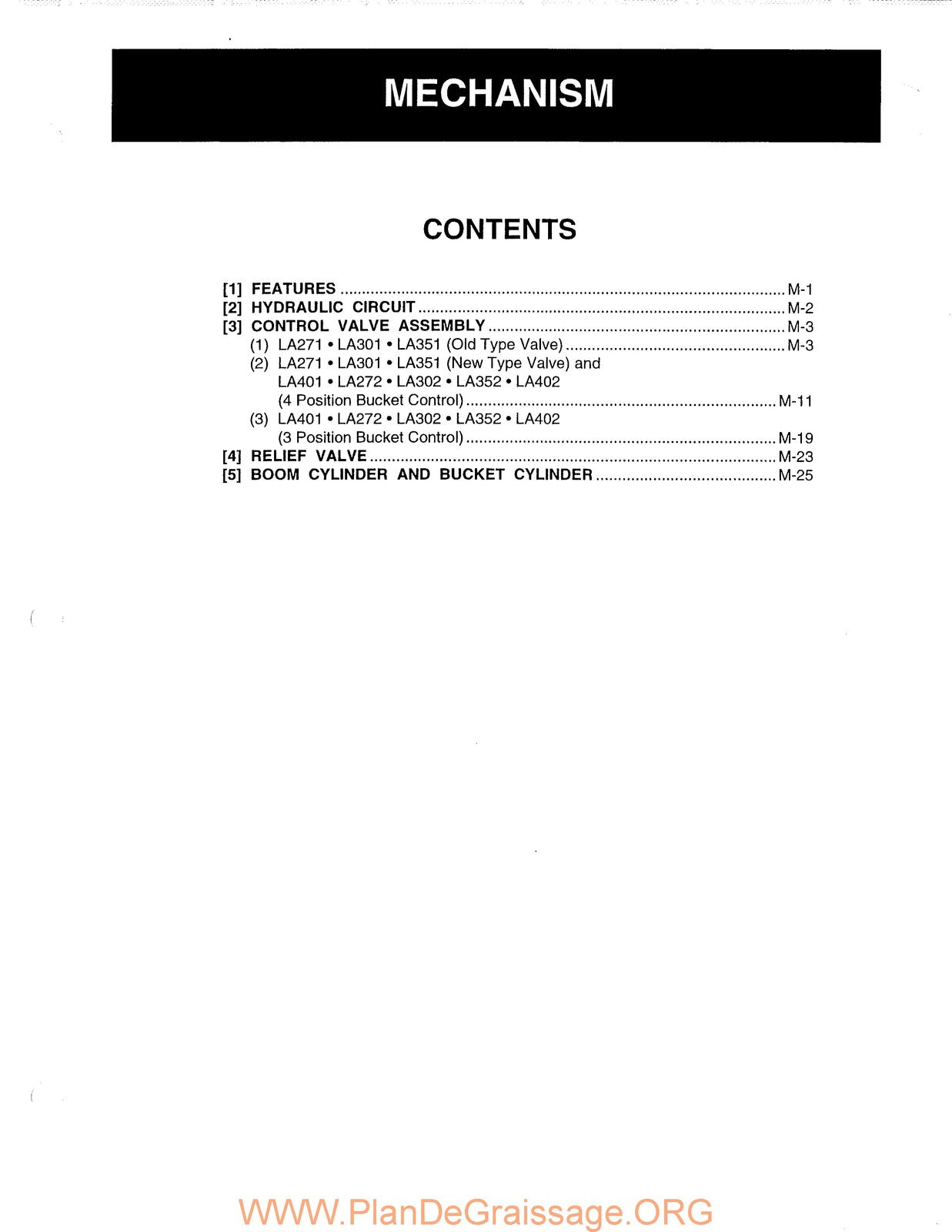 KUBOTA LA271 LA301 LA351 LA401 & More Front Loader Workshop Manual 2000 - BOUND