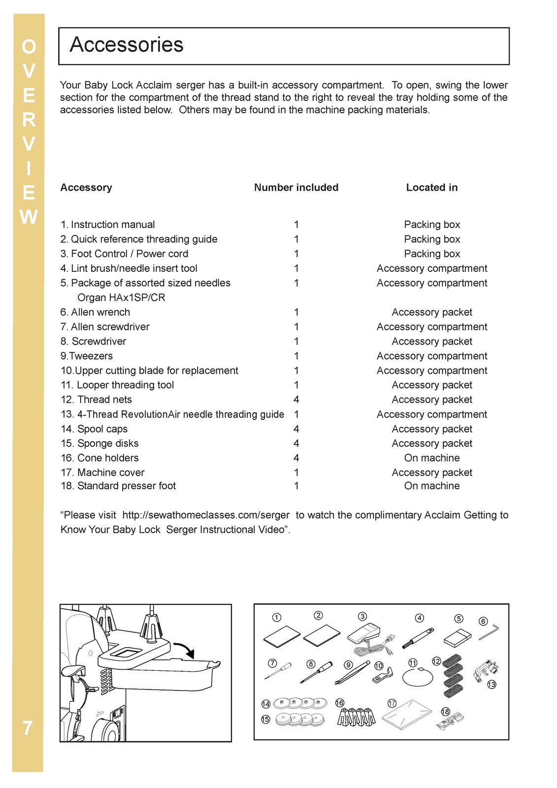 BABY LOCK Acclaim BLES4 Serger Instruction Manual - WIRE BOUND - TOUGH COVERS