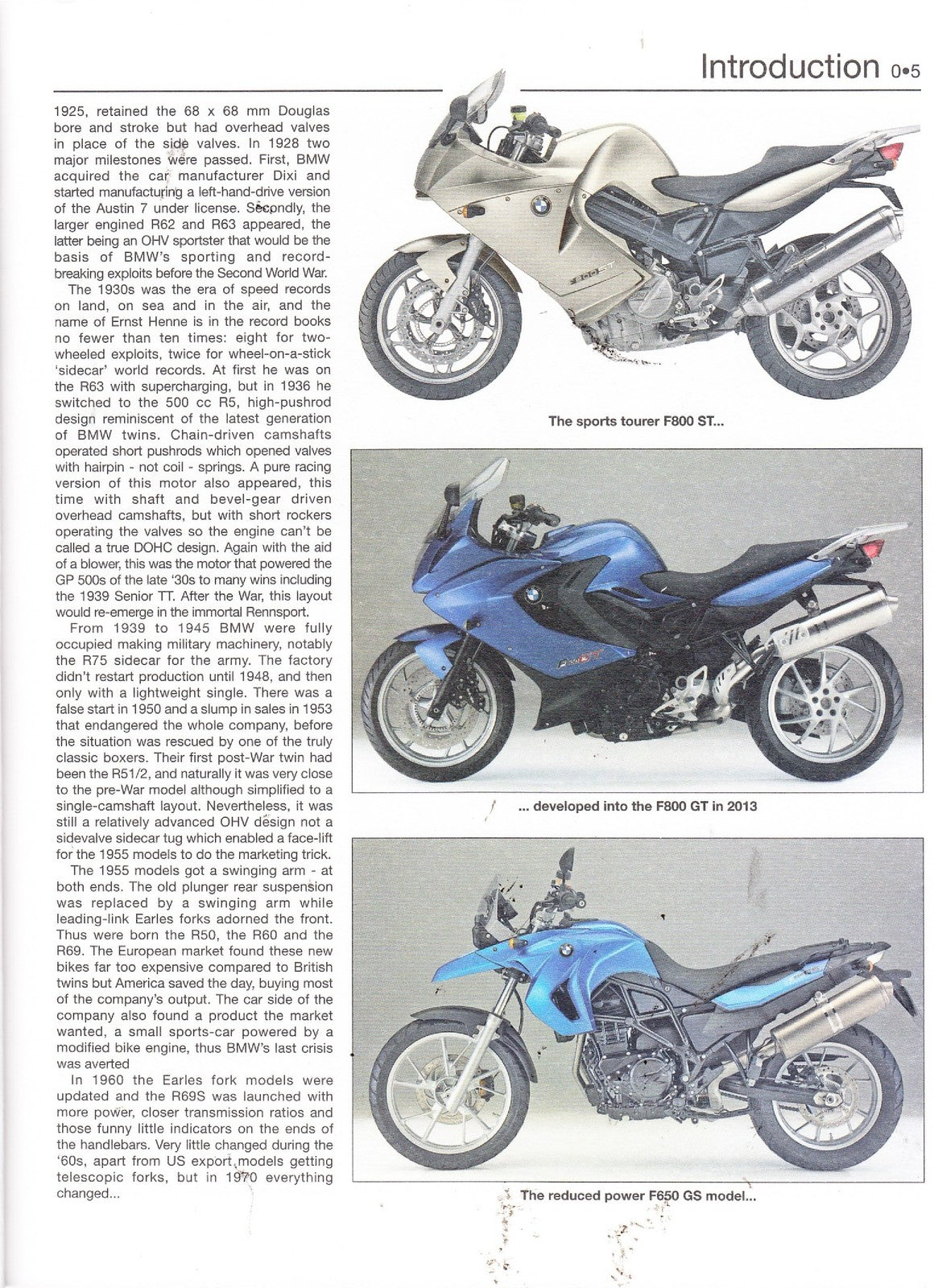 BMW F650 F700 F800 Twins Service And Repair Manual 2006 To 2016 - WIRE BOUND
