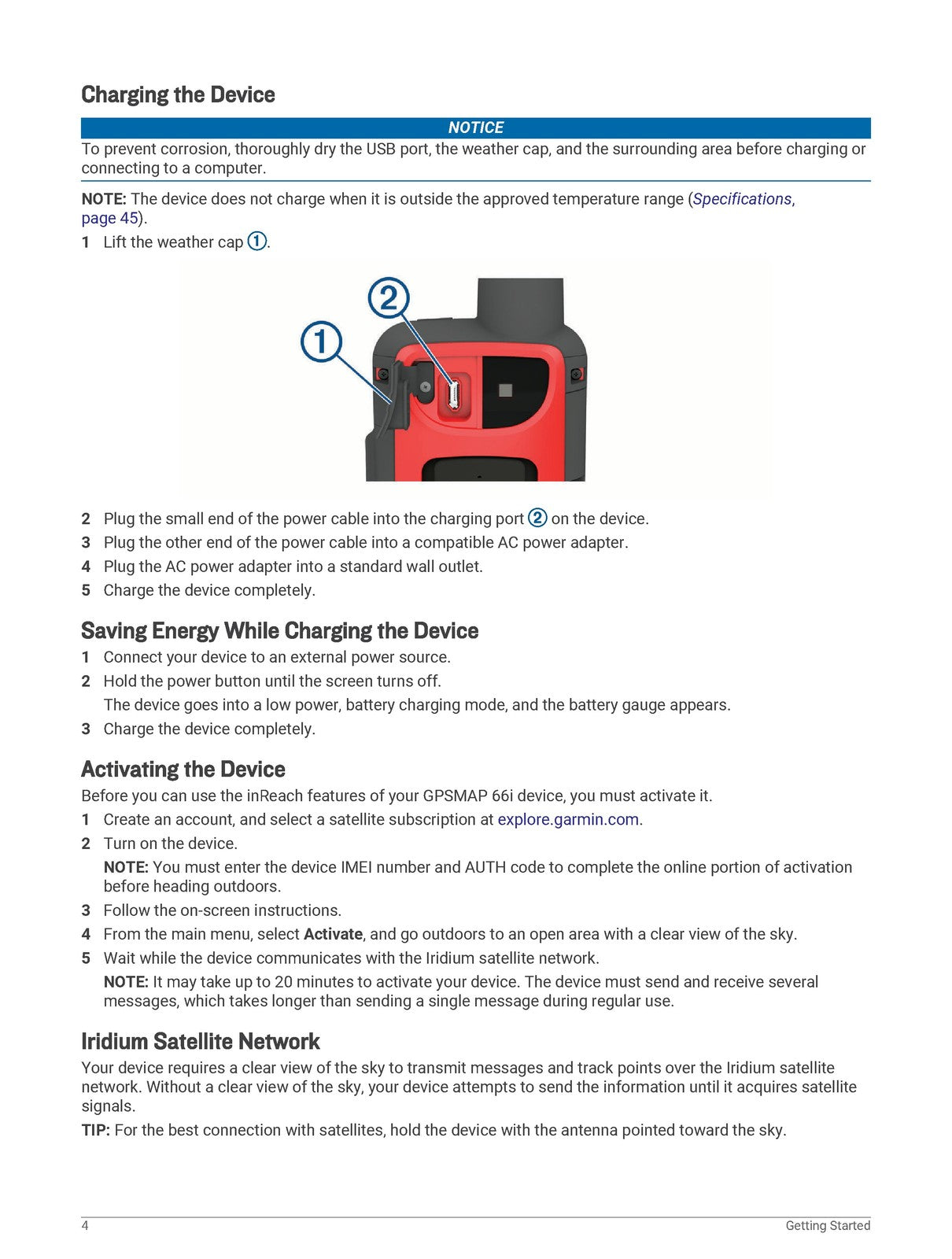 GARMIN GPSMAP 66i Owners Manual 2019 - STEEL WIRE BOUND - PROTECTIVE COVERS